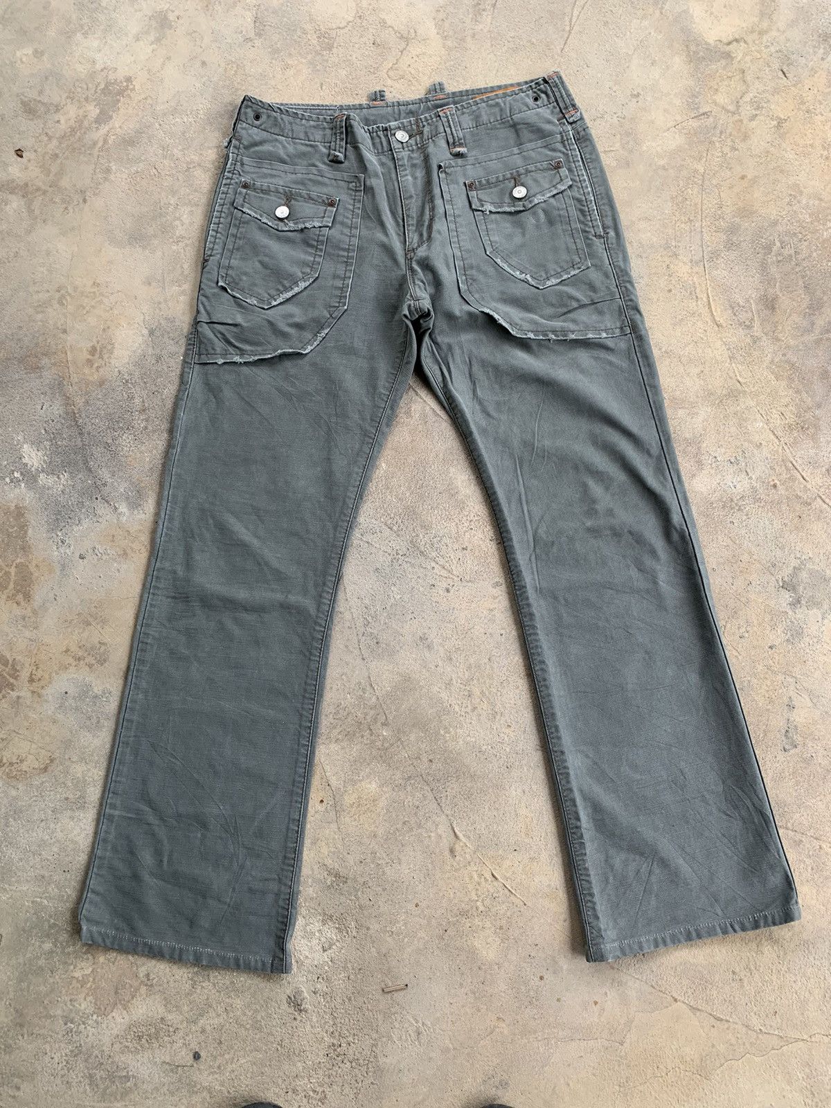 Edwin × If Six Was Nine × Le Grande Bleu (L.G.B.) Flared Pants Edwin Multi Pocket Size US 33 - 1 Thumbnail