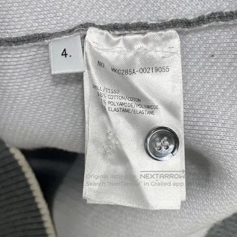 Thom Browne Thom Browne Little lion color label four-bar knitting card Size US XL / EU 56 / 4 - 5 Thumbnail