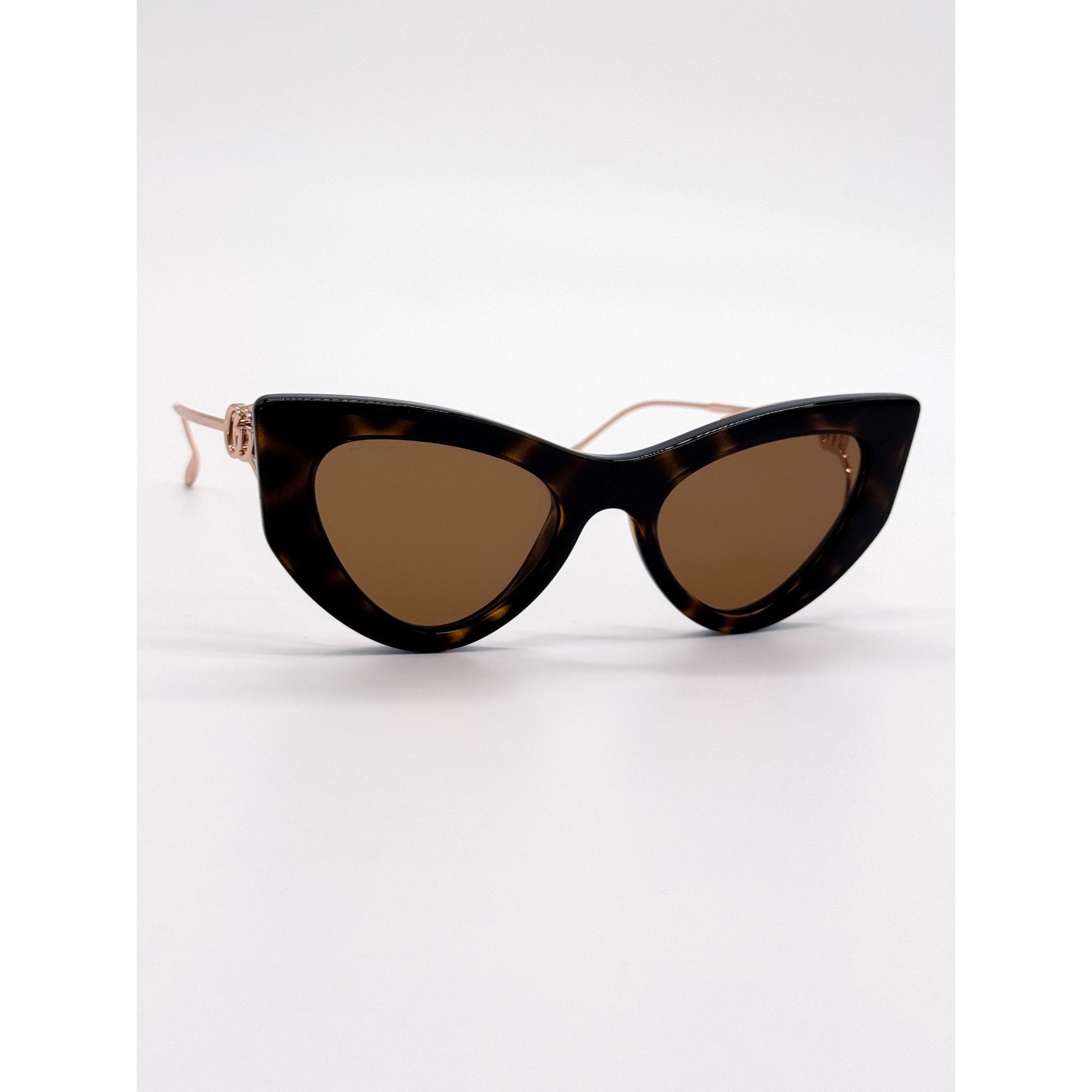 Gucci NEW GUCCI SUNGLASSES GG1565S 002 HAVANA WOMEN EYEWEAR Size ONE SIZE - 4 Thumbnail