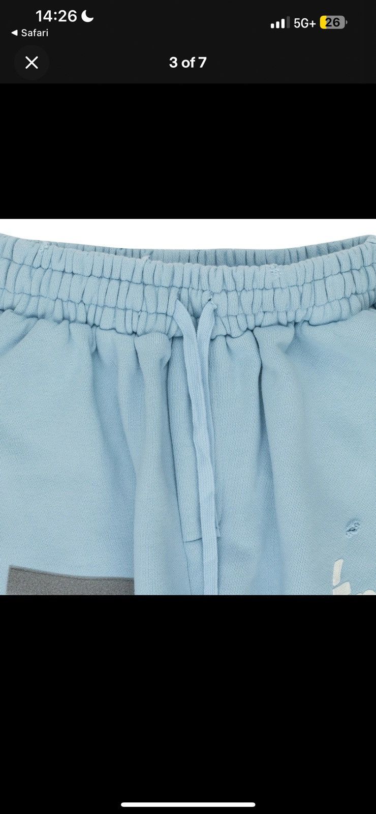 murd333r.fm Murd333r.FM Sweatpants Baby Blue Size M Size US 32 / EU 48 - 3 Thumbnail
