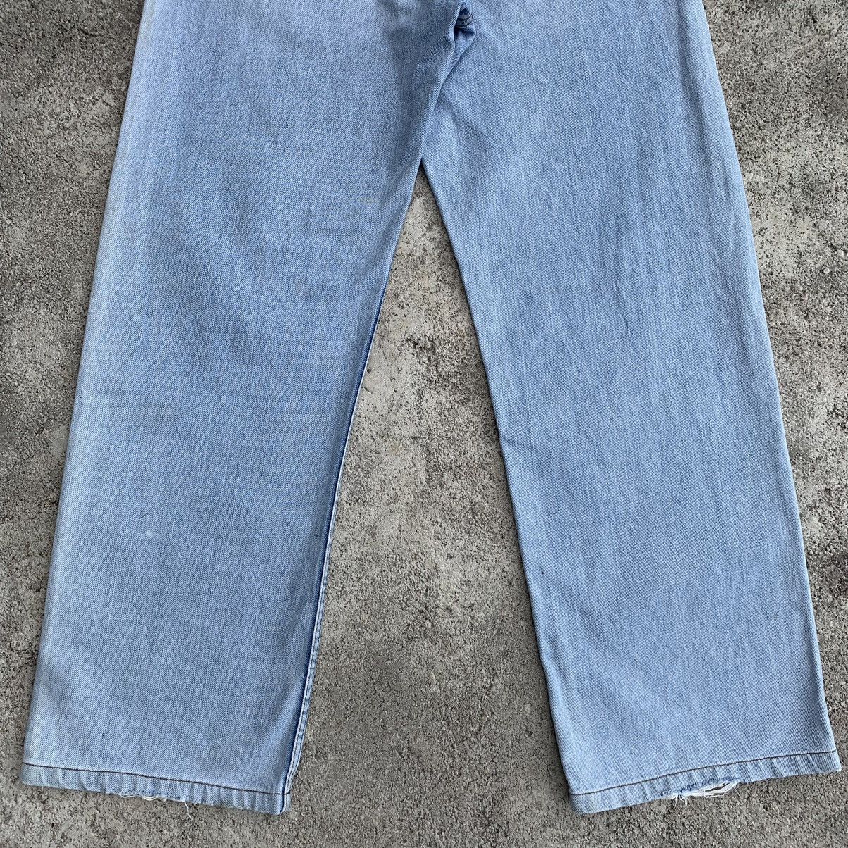 Levi's Vintage 90s Levis 503 Selvedge Lightwash Denim Jeans W30 Size US 30 / EU 46 - 11 Thumbnail