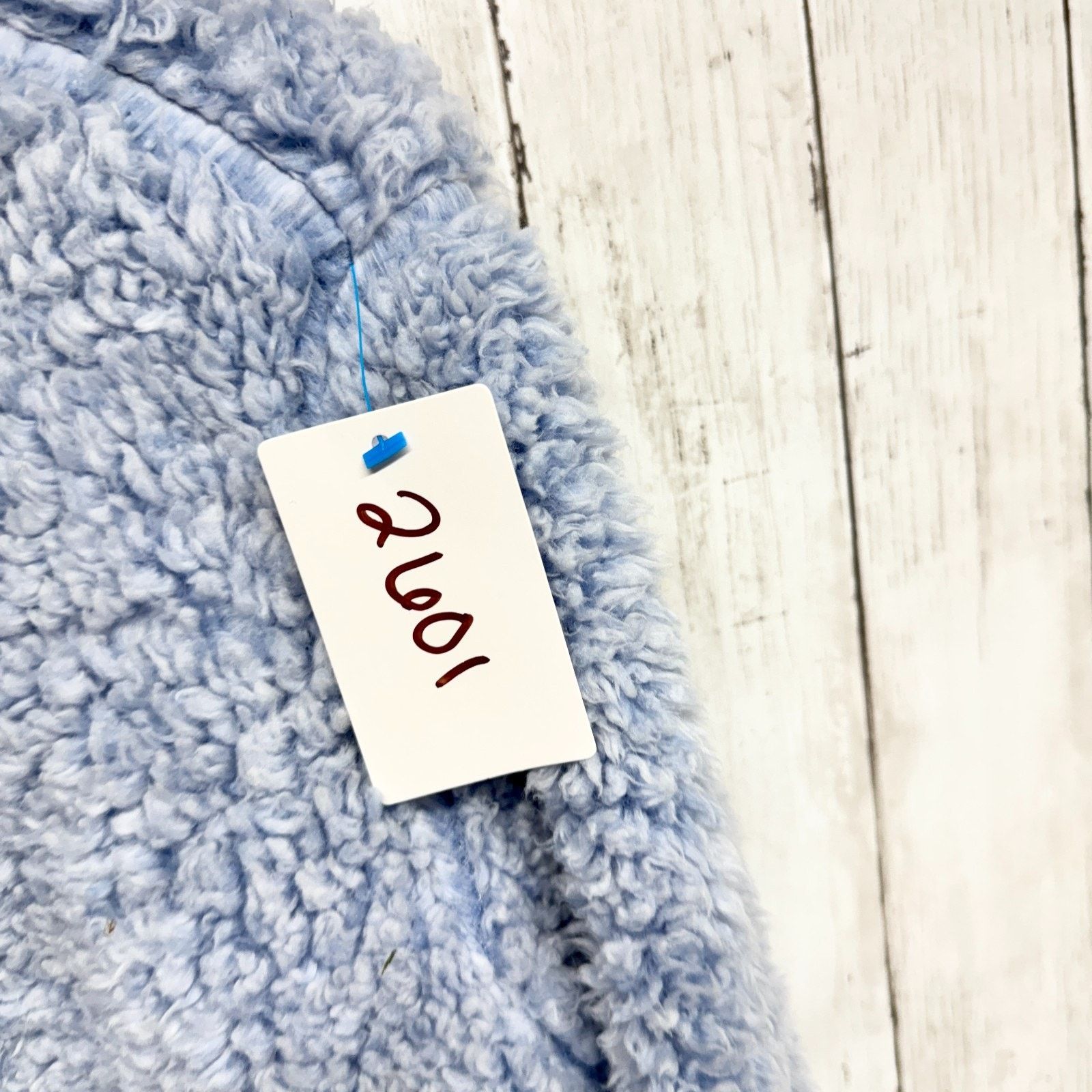 Weatherproof Weatherproof Sweater Size Large Blue Sherpa Fleece Pullover Size L / US 10 / IT 46 - 2 Thumbnail
