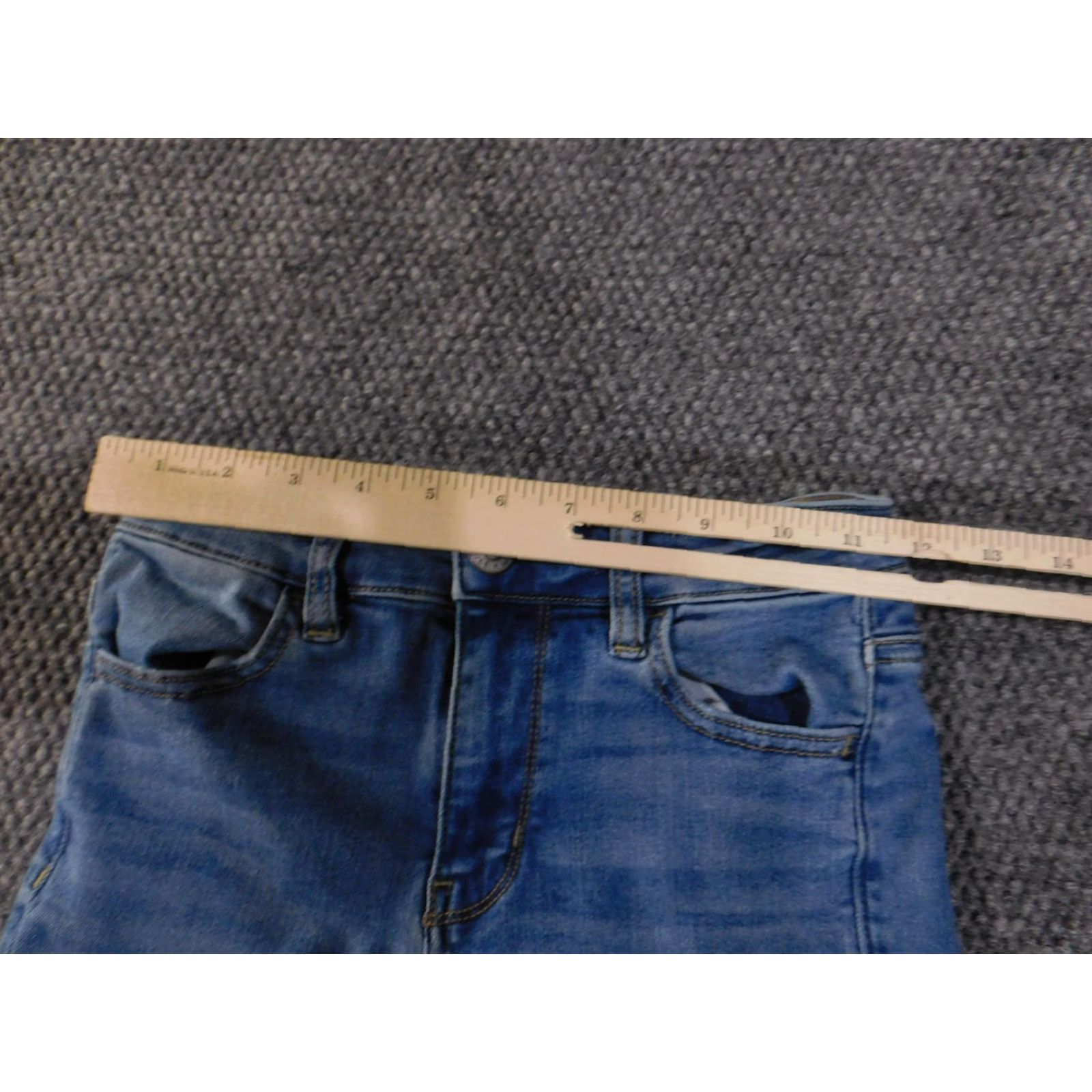 American Eagle Outfitters American Eagle Outfitters Jeans Womens 0 Long Blue Hi-Rise Jegging Next Level Stretch Denim Size 25" / US 0 / IT 36 - 4 Thumbnail