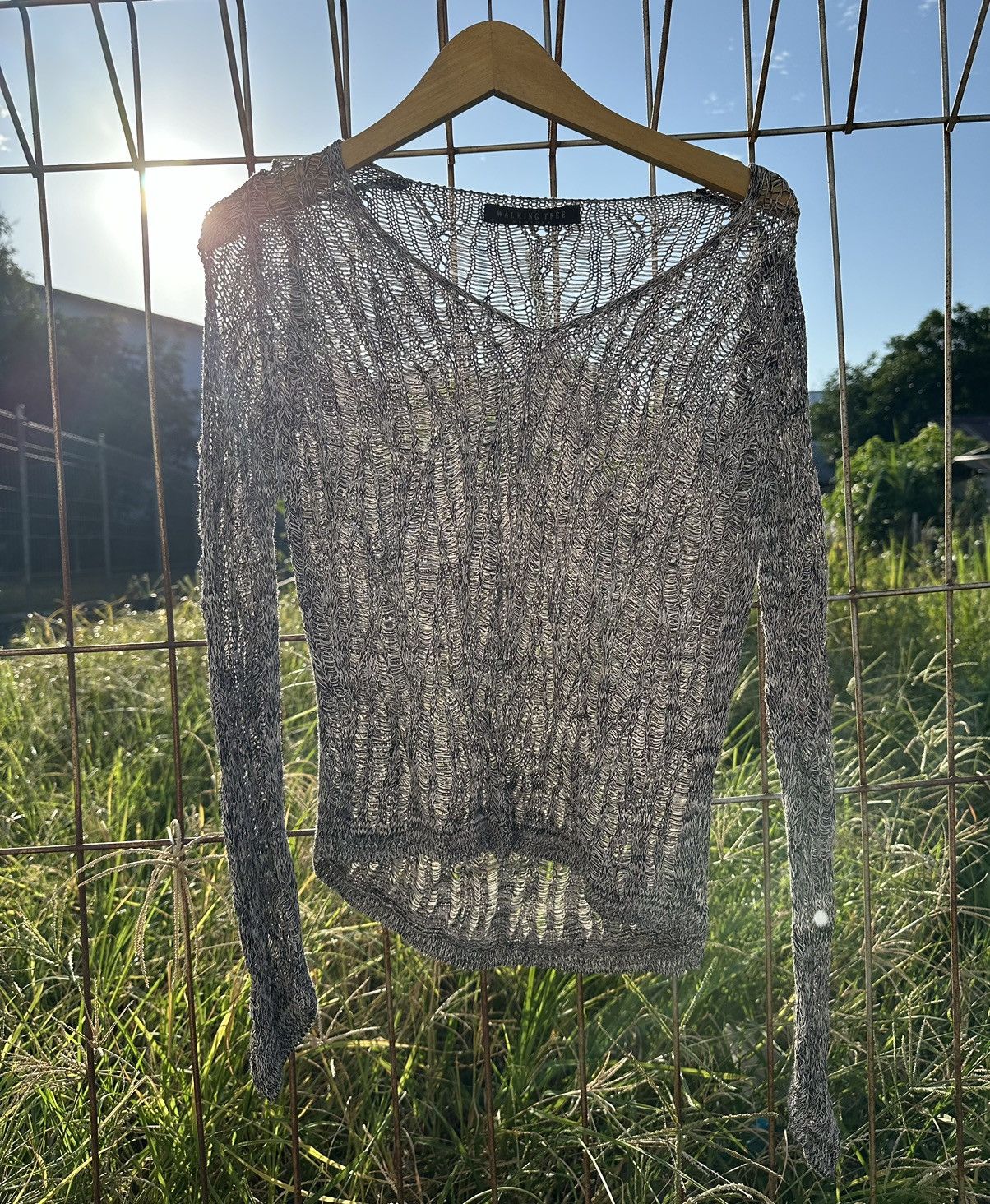 Homespun Knitwear JAPANESE WALKING TREE GRUNGE MESH KNIT JPG STYLE Size XS / US 0-2 / IT 36-38 - 1 Thumbnail