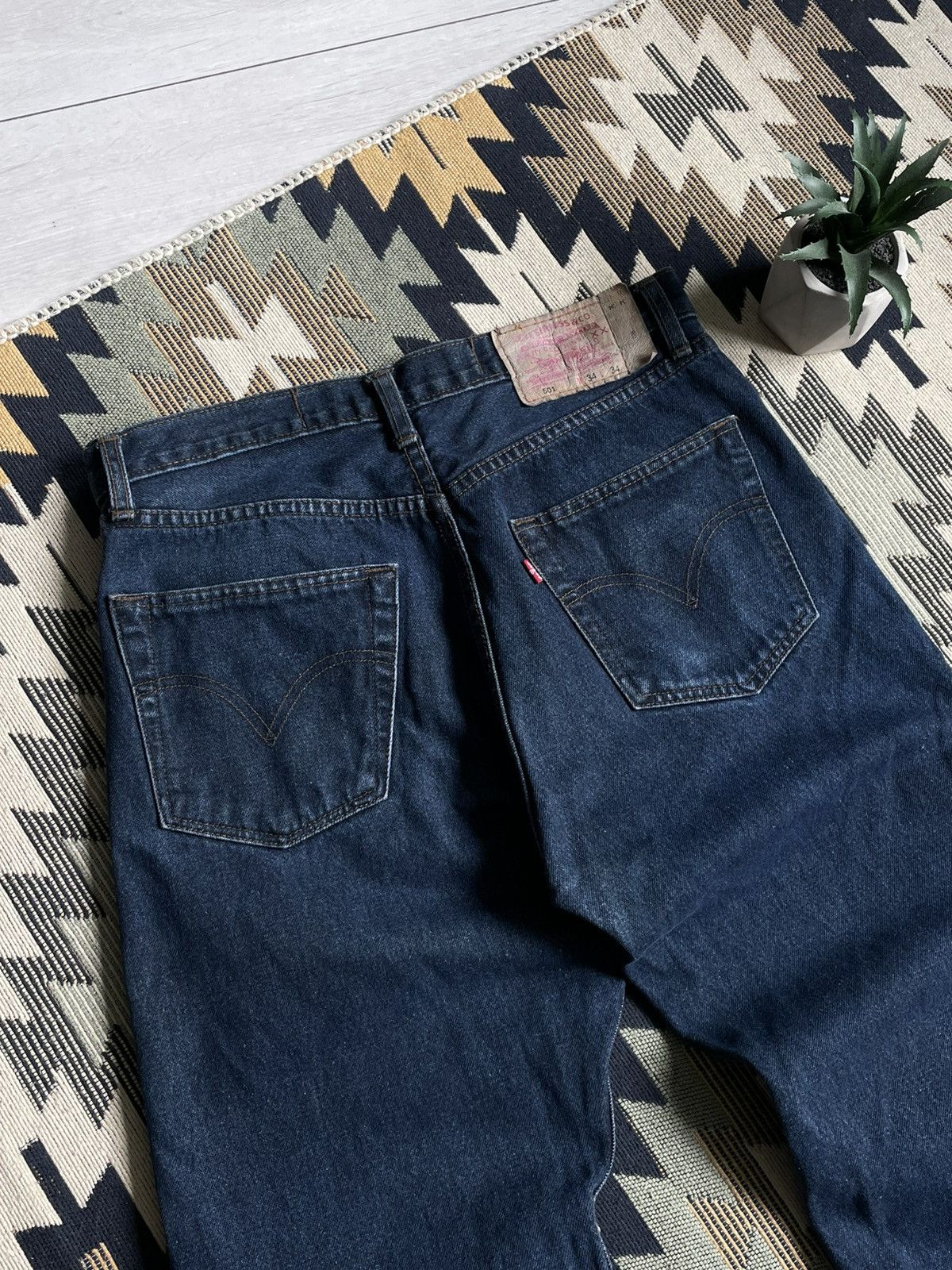 Levi's × Vintage Vintage Levi’s 501 made in USA Denim Jeans Size US 34 / EU 50 - 3 Thumbnail