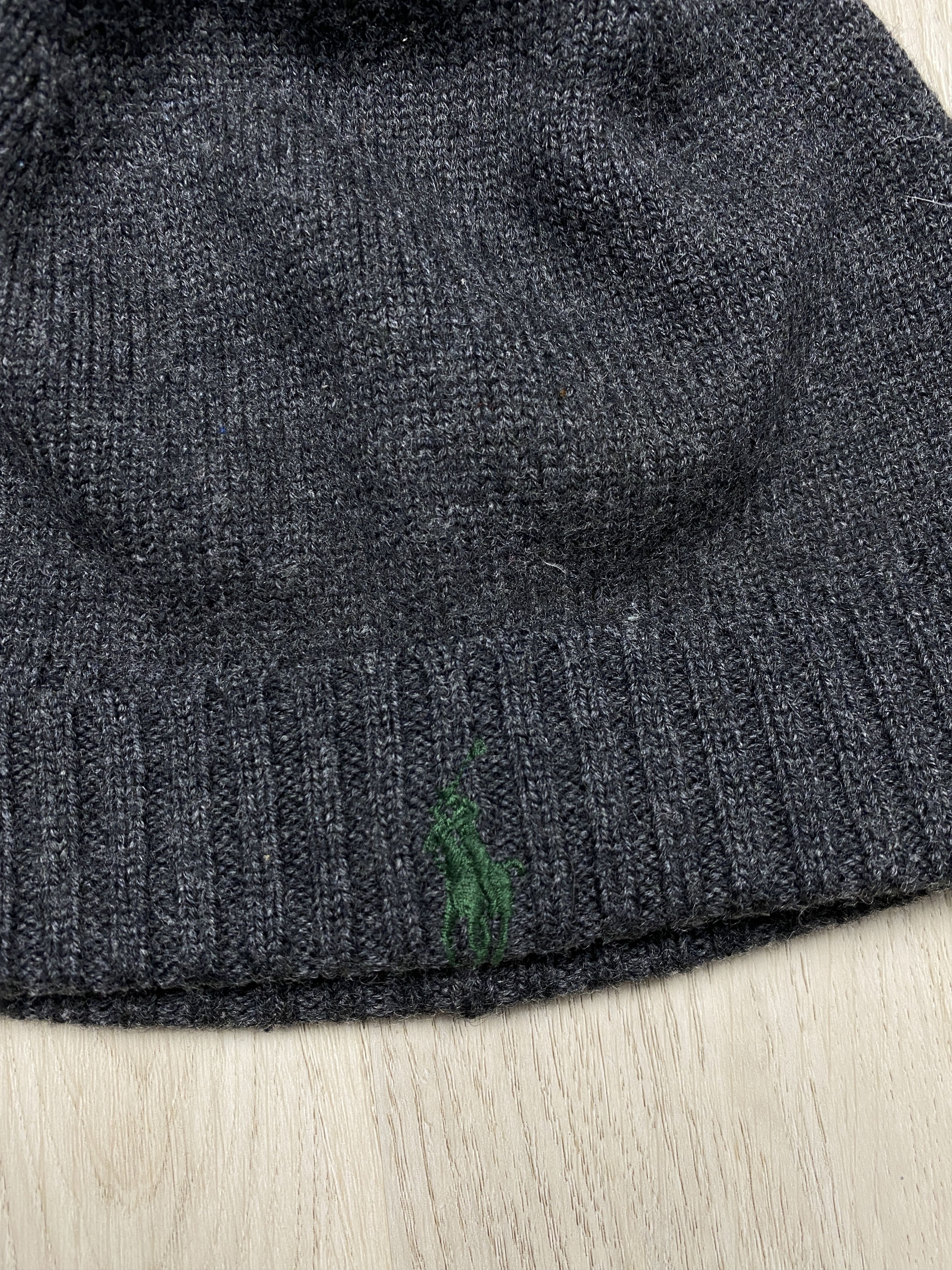 Polo Ralph Lauren Polo Ralph Lauren Vintage Mens Wool Knit Beanie Hat Size ONE SIZE - 2 Thumbnail