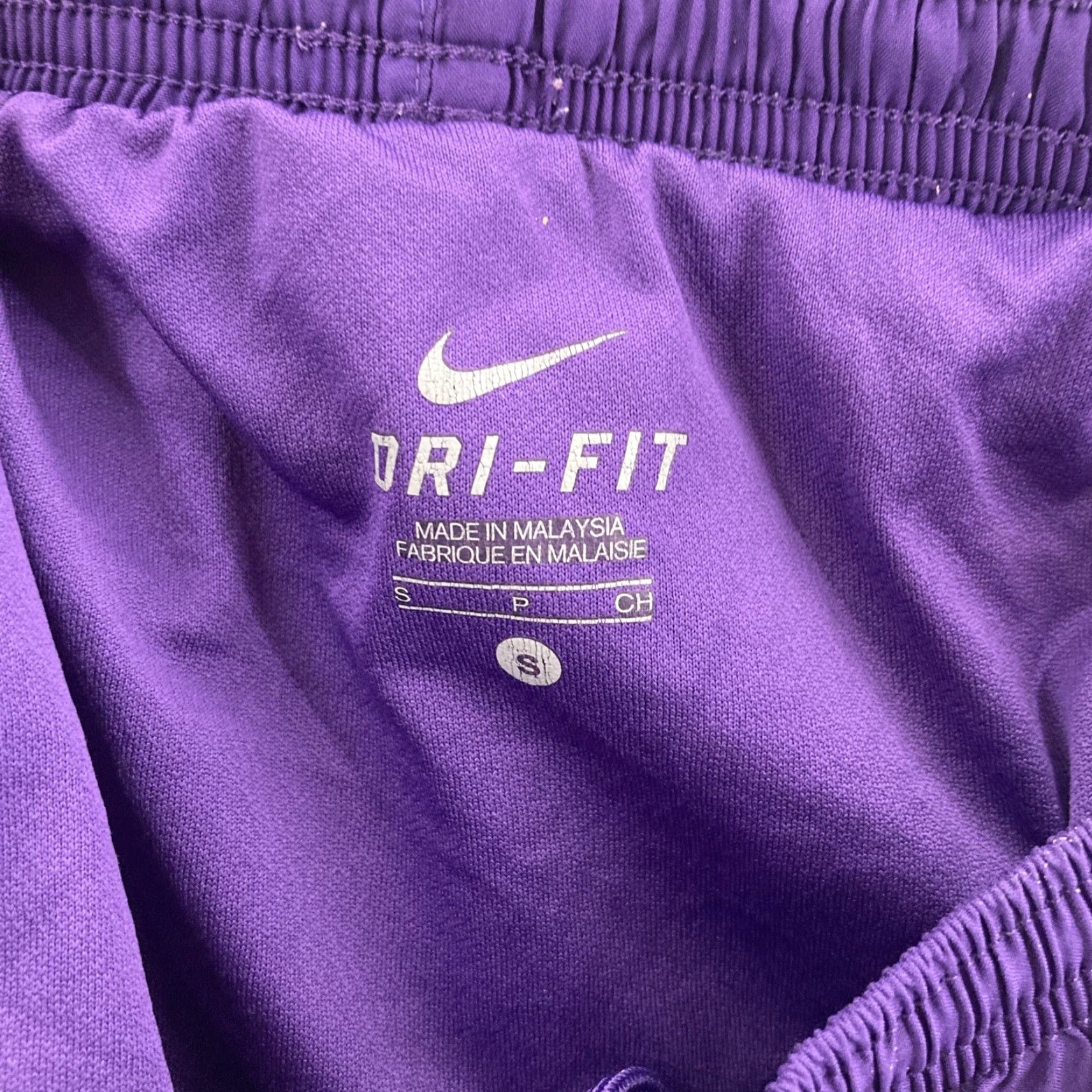 Nike Nike Dri-Fit Running Shorts Womens Small Lined Running Purple Size 28" / US 6 / IT 42 - 7 Thumbnail