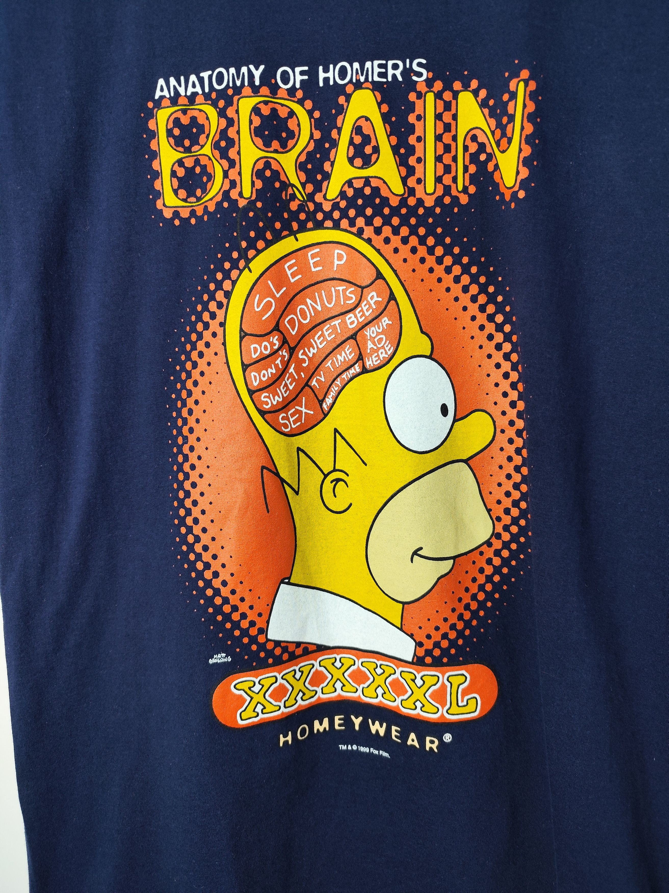 Other Vintage streetwear The Simpson 1999 T-Shirt Simpson Movie Size US M / EU 48-50 / 2 - 2 Thumbnail
