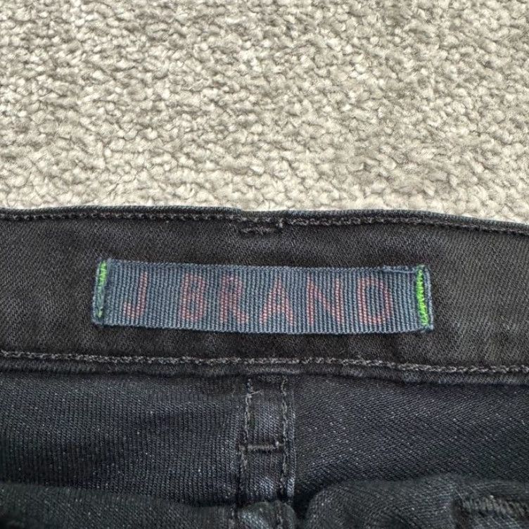 J Brand VINTAGE J Brand Denim Jeans Women 27 Black Mid Rise Stretch Cigarette Style Streetwear Size 27" / US 4 / IT 40 - 5 Thumbnail
