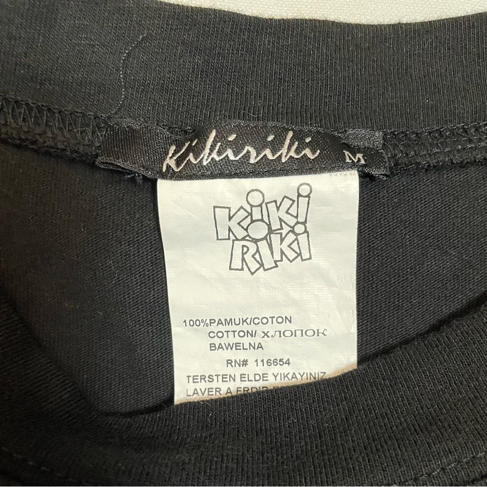 Other Kikiriki You are Beautiful Black T-Shirt Cotton Dress Size Size M / US 6-8 / IT 42-44 - 6 Thumbnail