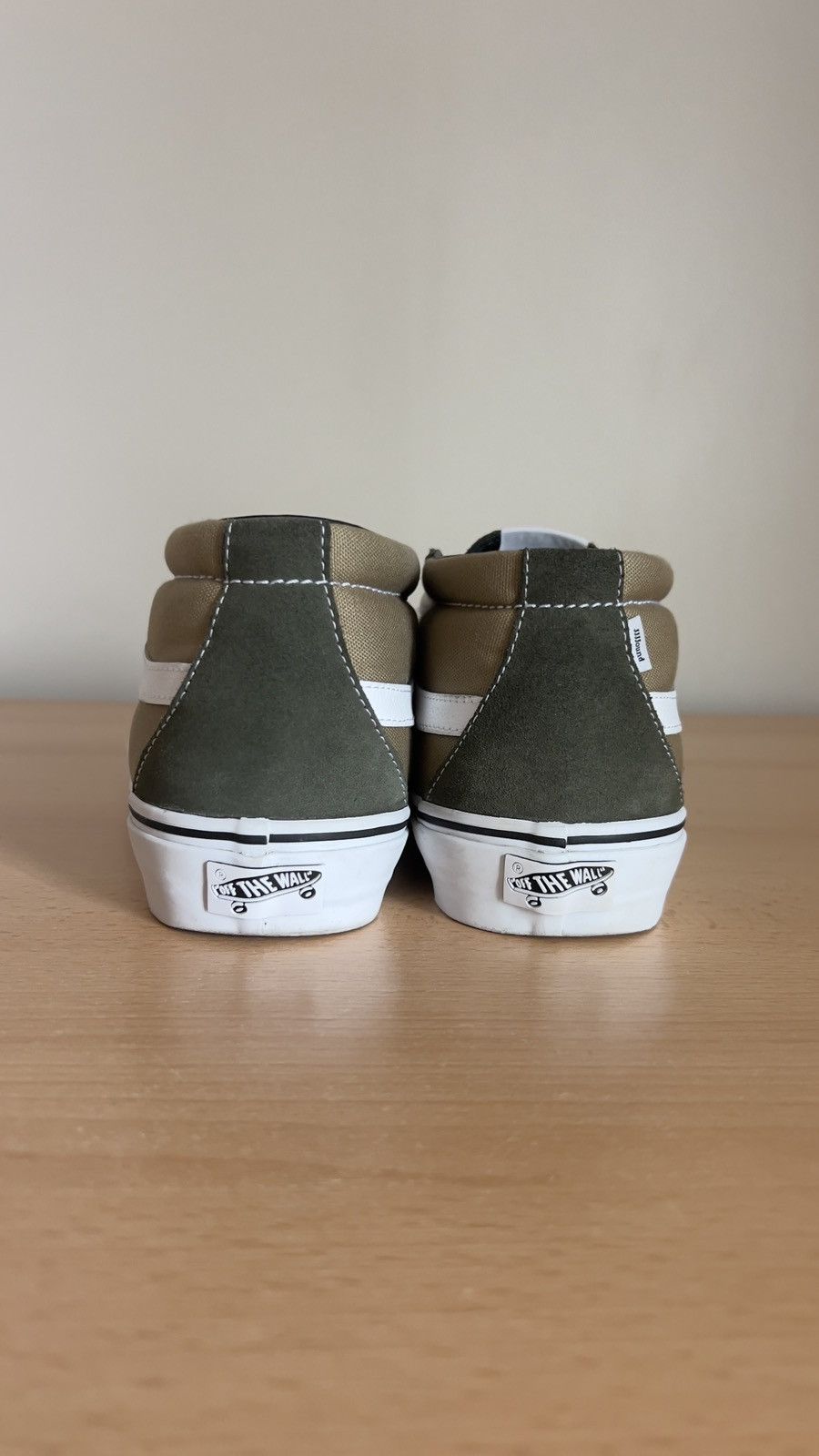 JJJJound × Vans VANS X JJJJOUND SK8-MID GREEN 10.5 Size US 10.5 / EU 43-44 - 4 Thumbnail