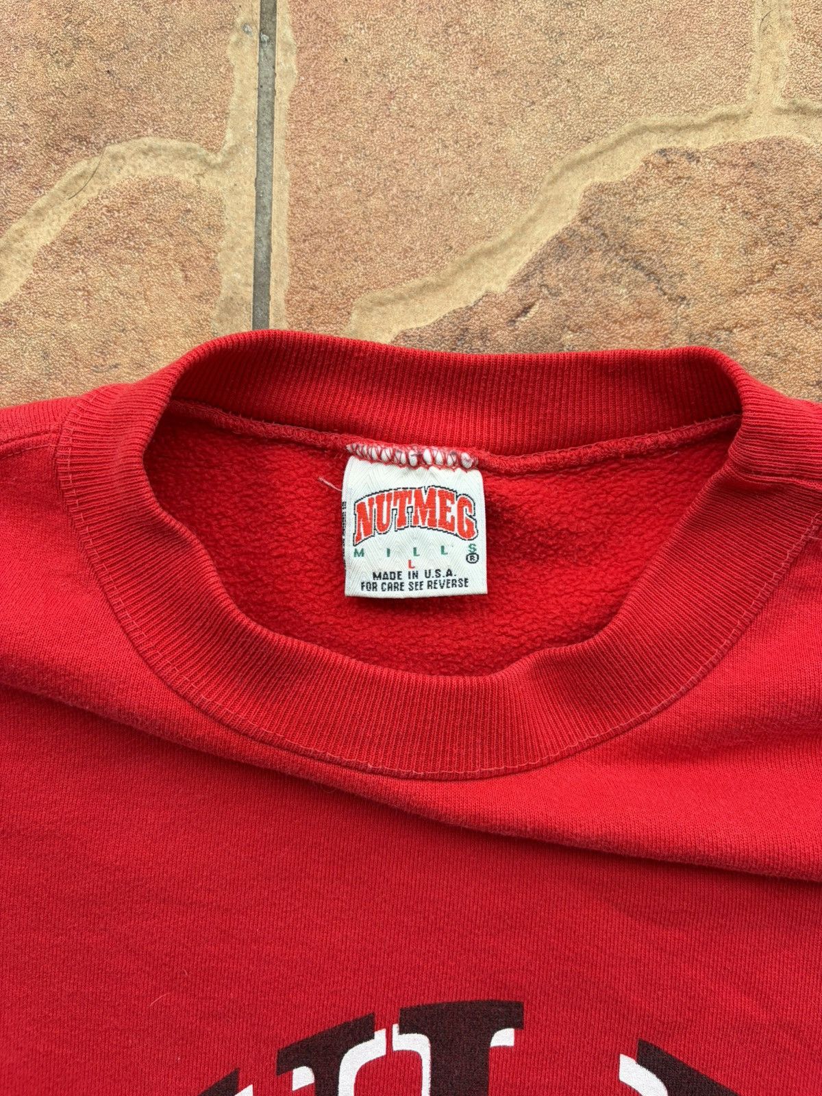 Nutmeg Vintage Chicago Bulls pullover crewneck sweater Size US L / EU 52-54 / 3 - 3 Thumbnail