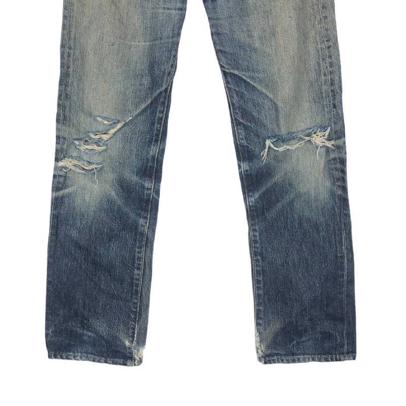 Jean × Levi's × Vintage Vintage Levi's Jeans 501 Distressed Jeans Size US 29 - 3 Thumbnail