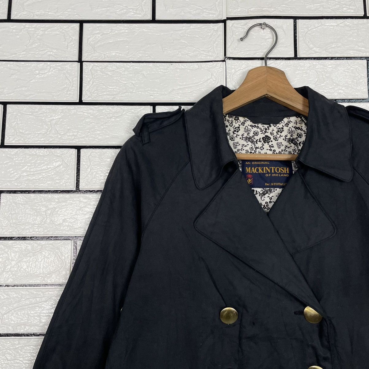 Mackintosh Mackintosh Francis Campelli Double Breasted Coat Size M / US 6-8 / IT 42-44 - 6 Thumbnail