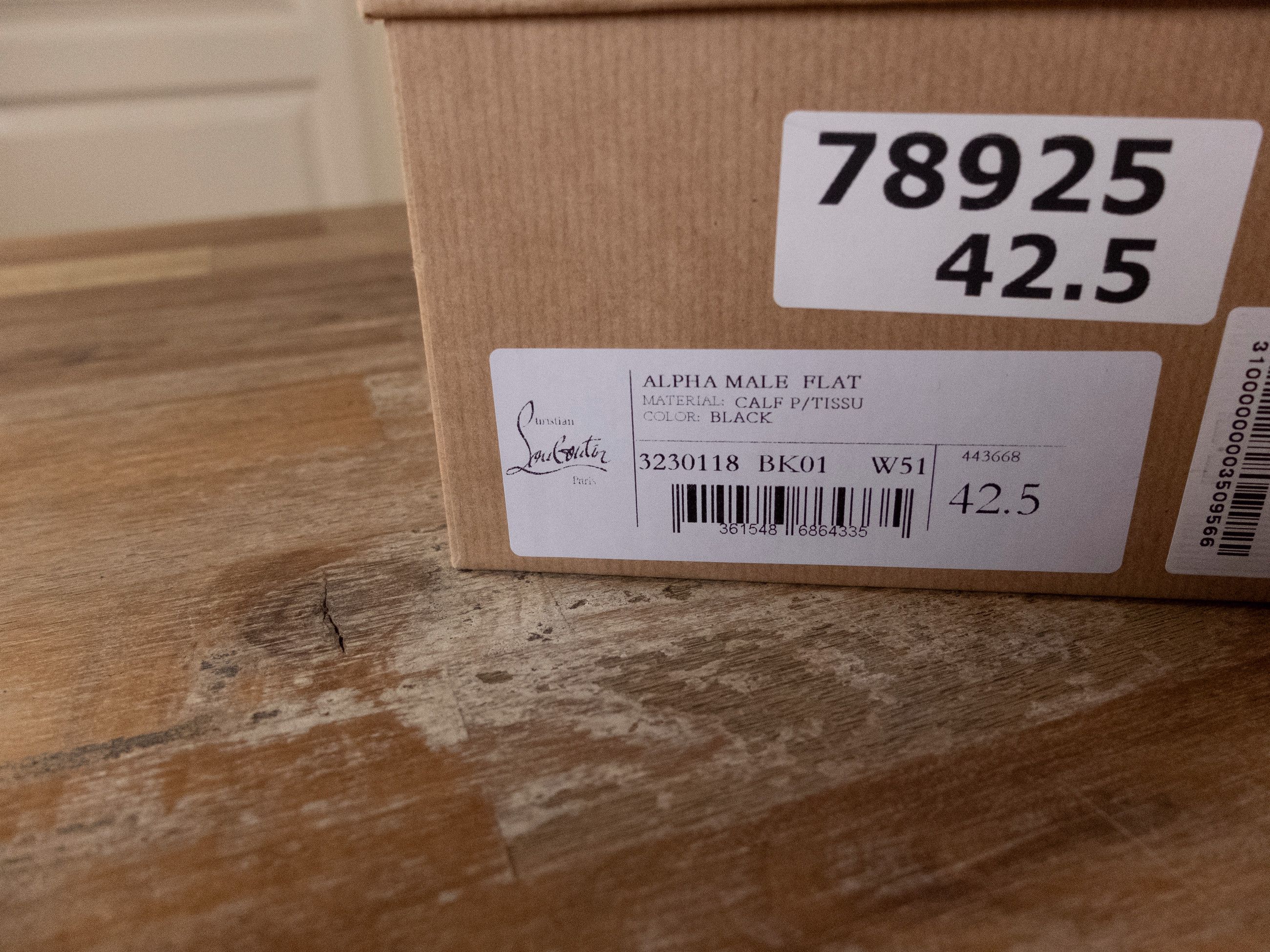 Christian Louboutin CHRISTIAN LOUBOUTIN Alpha Male black loafer shoes 9.5 42.5 Size US 9.5 / EU 42-43 - 11 Thumbnail