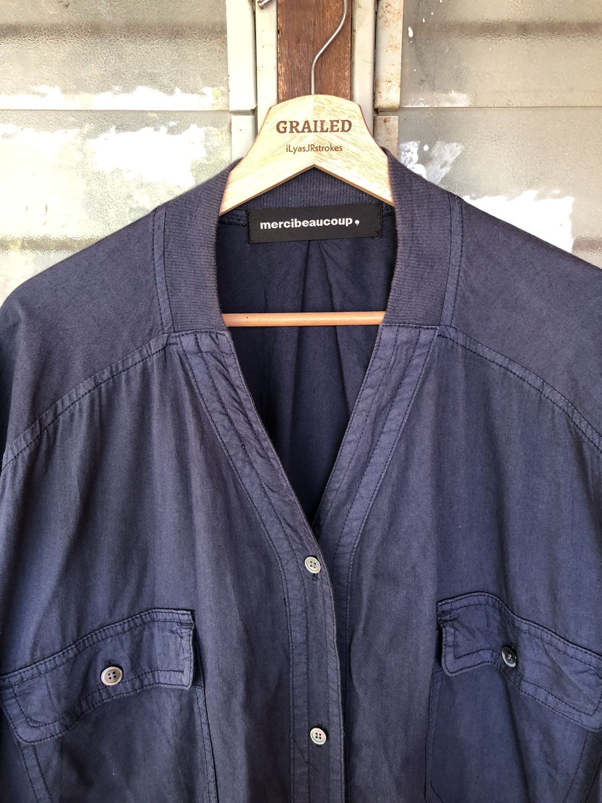 mercibeaucoup Vintage Mercibeaucoup by Issey Miyake Long Jacket Size US L / EU 52-54 / 3 - 5 Thumbnail