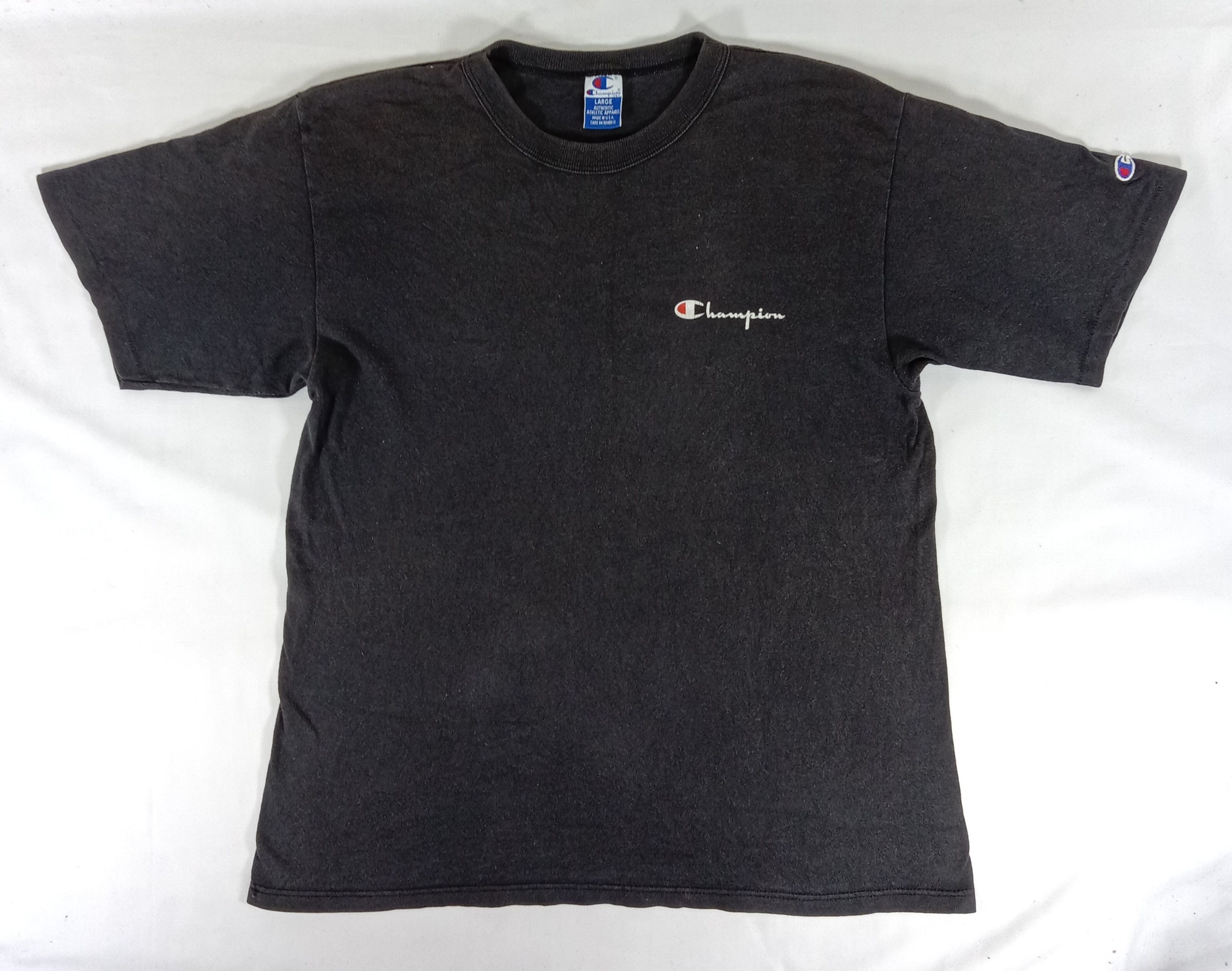 Champion Vintage 90s Single Stitch Champion Made In USA T Shirt Size US L / EU 52-54 / 3 - 1 Thumbnail