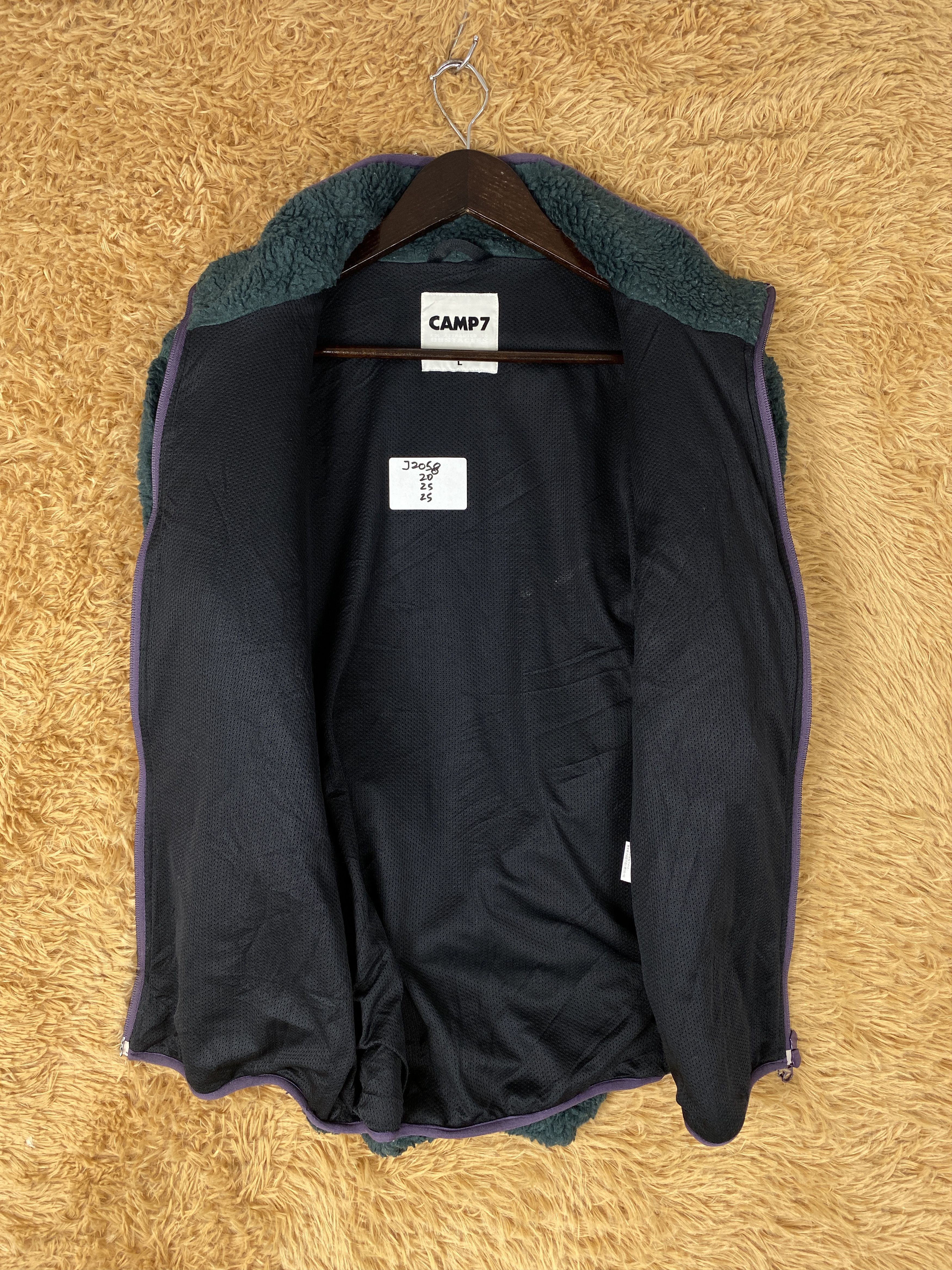 Japanese Brand Vintage Camp7 Fleece Jacket J2058 Size US S / EU 44-46 / 1 - 6 Thumbnail