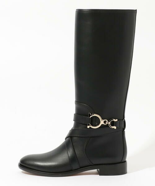 Salvatore Ferragamo o1y0426 Boots in Black Size US 6 / IT 36 - 1 Thumbnail