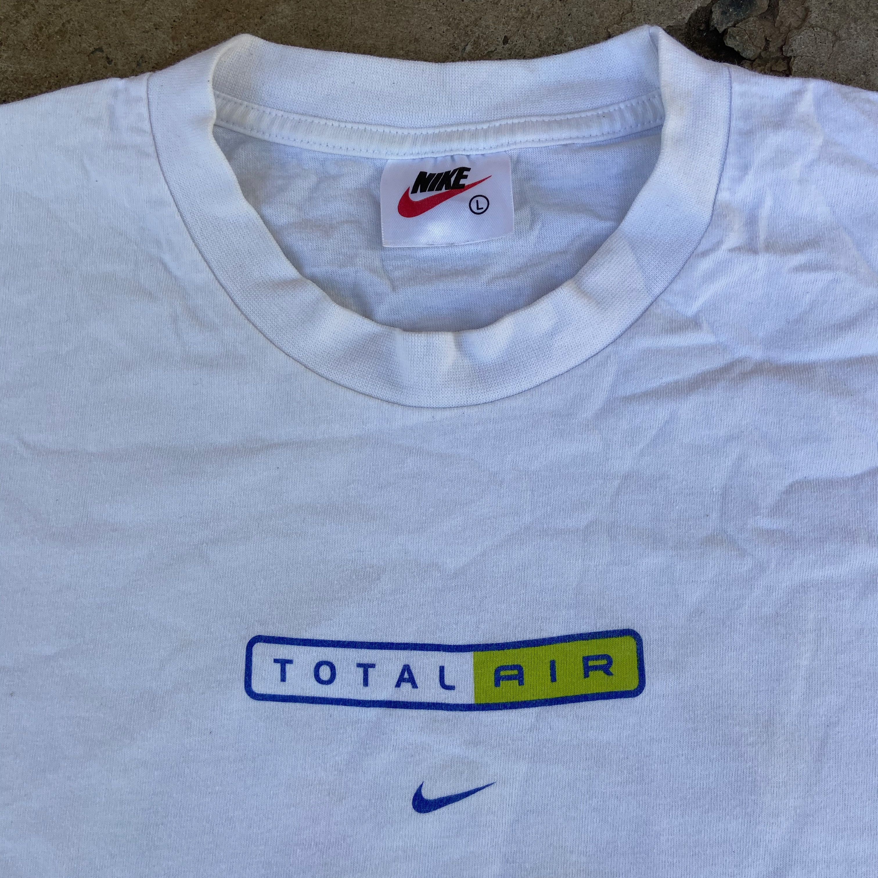 Nike NIKE TL AIR 1995 ULTRA RARE ARCHIVE TOTAL AIR TEE - № 358 Size US L / EU 52-54 / 3 - 5 Thumbnail
