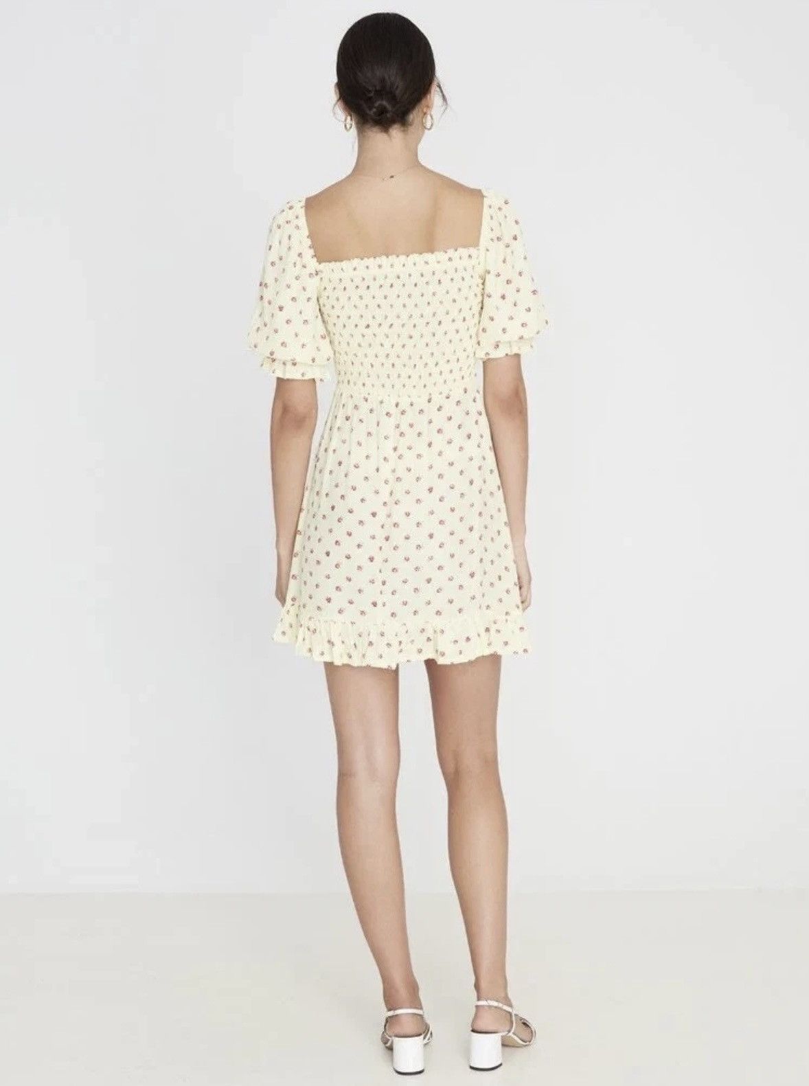 FAITHFULL Faithful the Brand Sage Mini Dress Size XS / US 0-2 / IT 36-38 - 5 Thumbnail