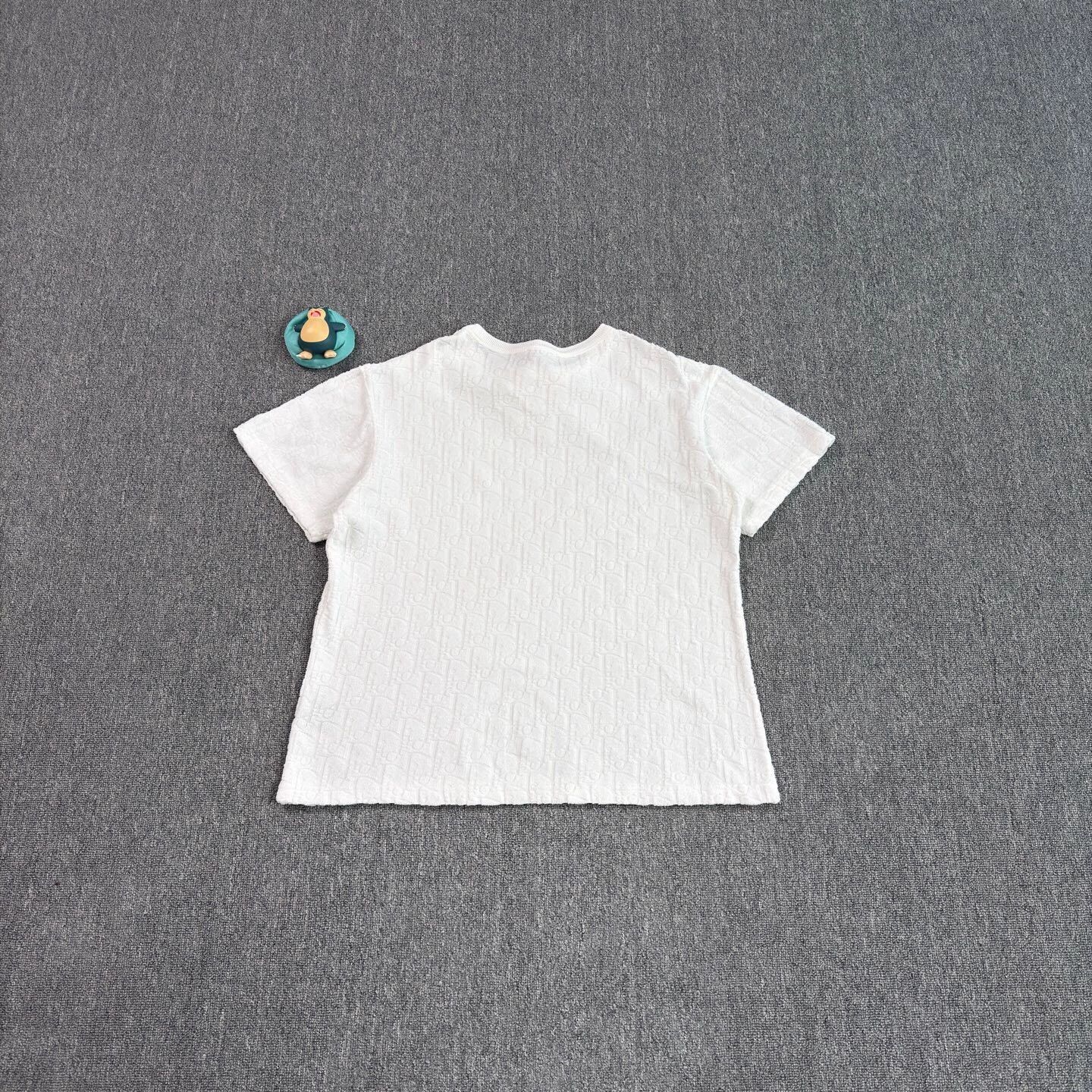 Dior Dior white terry all over print s/s M near new Size US L / EU 52-54 / 3 - 2 Thumbnail