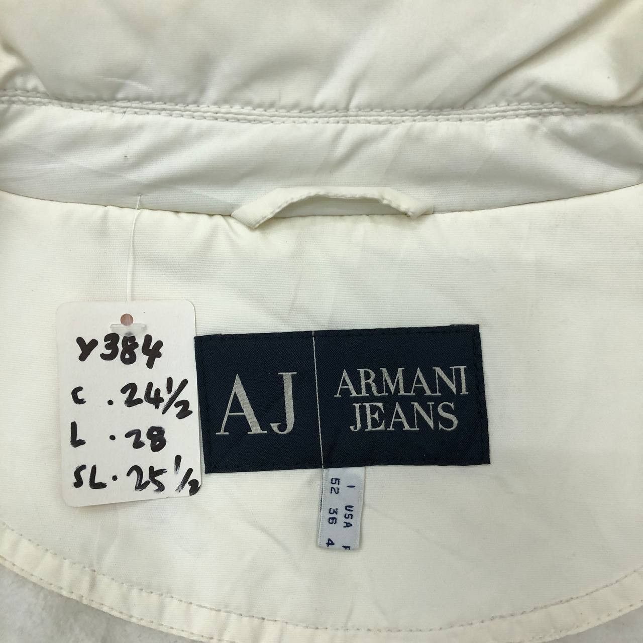 Armani Y384 AJ BY ARMANI JEANS FLEECE DOWN JACKET Size US L / EU 52-54 / 3 - 10 Thumbnail