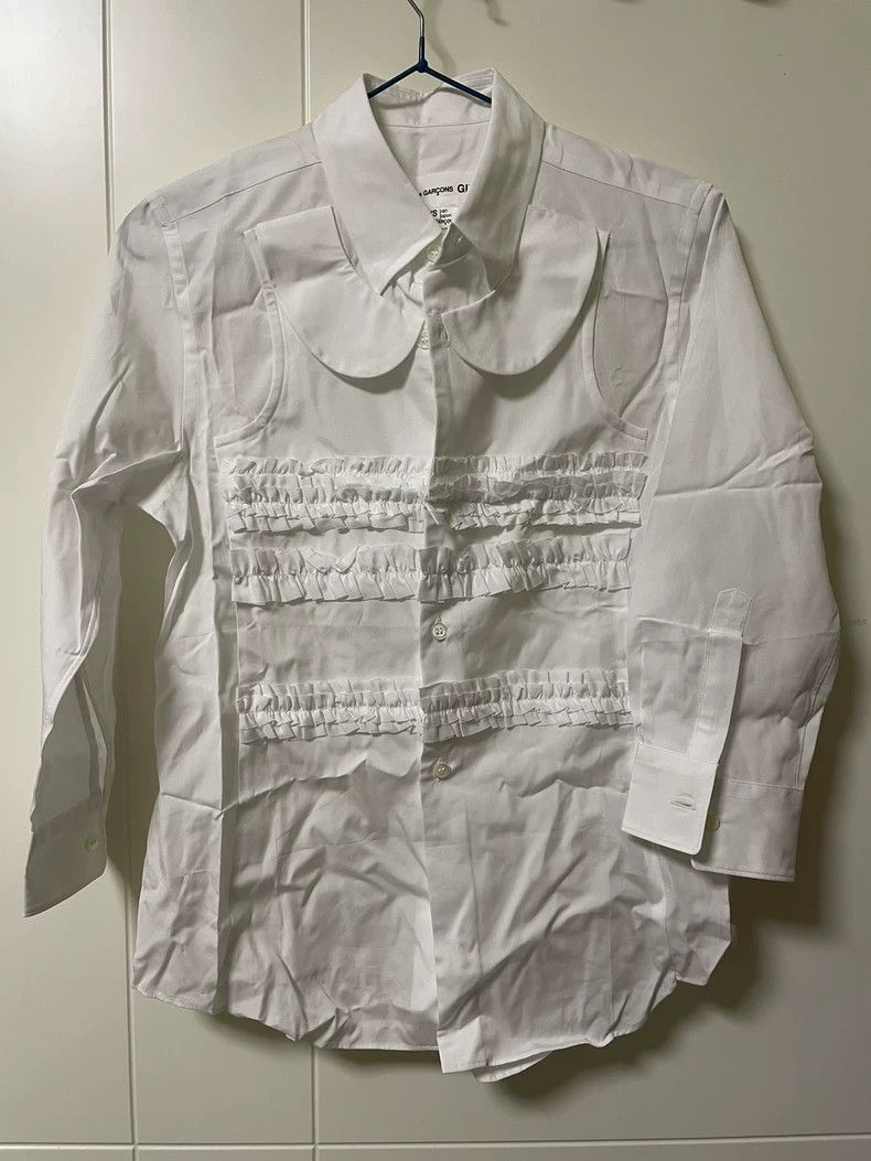 Comme des Garcons Comme Des Garcons Hot Style Double Neck Pouch Shirt Size XS / US 0-2 / IT 36-38 - 3 Thumbnail