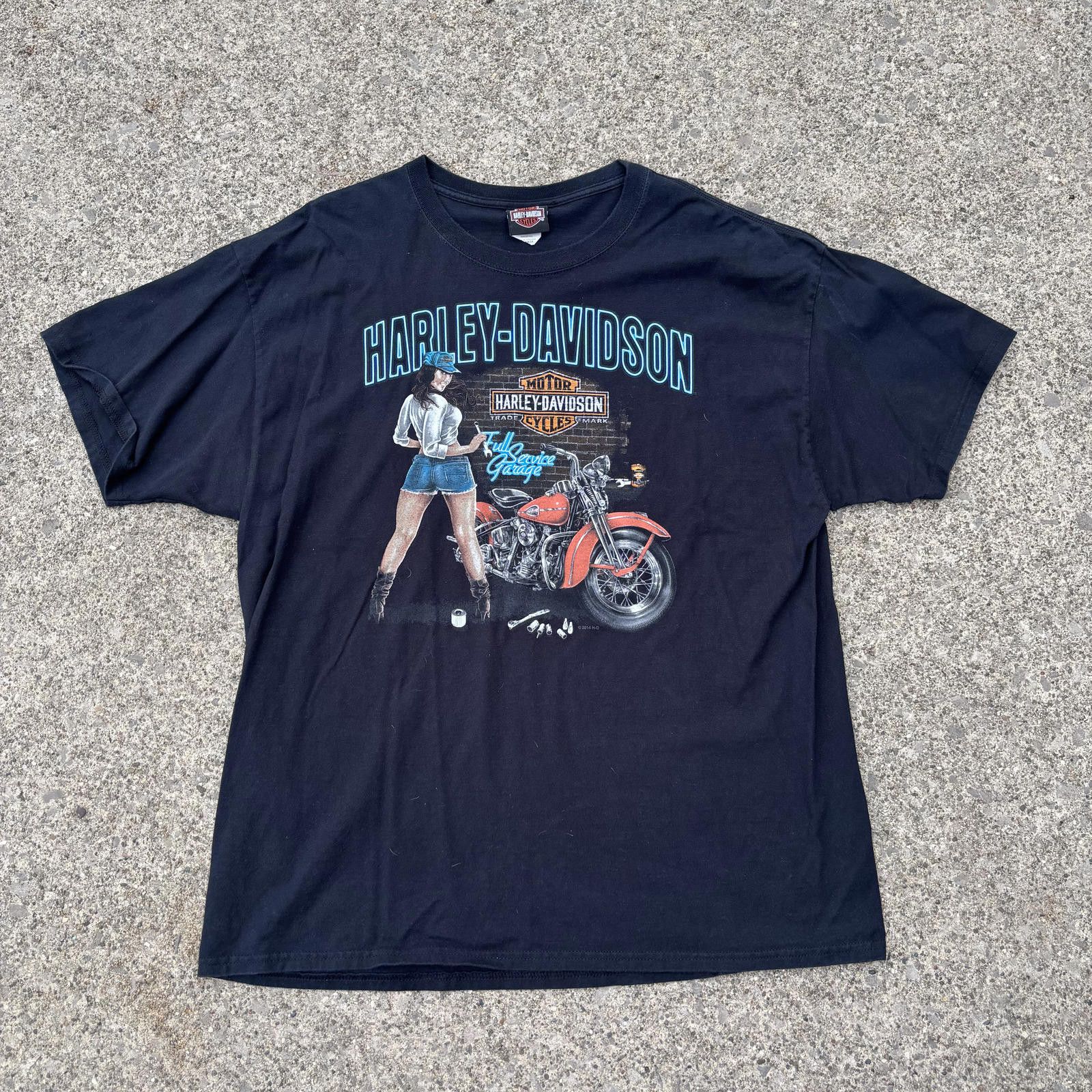 Harley Davidson Harley-Davidson Vintage T-Shirt - Wolverine Design, XL Size US XL / EU 56 / 4 - 1 Thumbnail