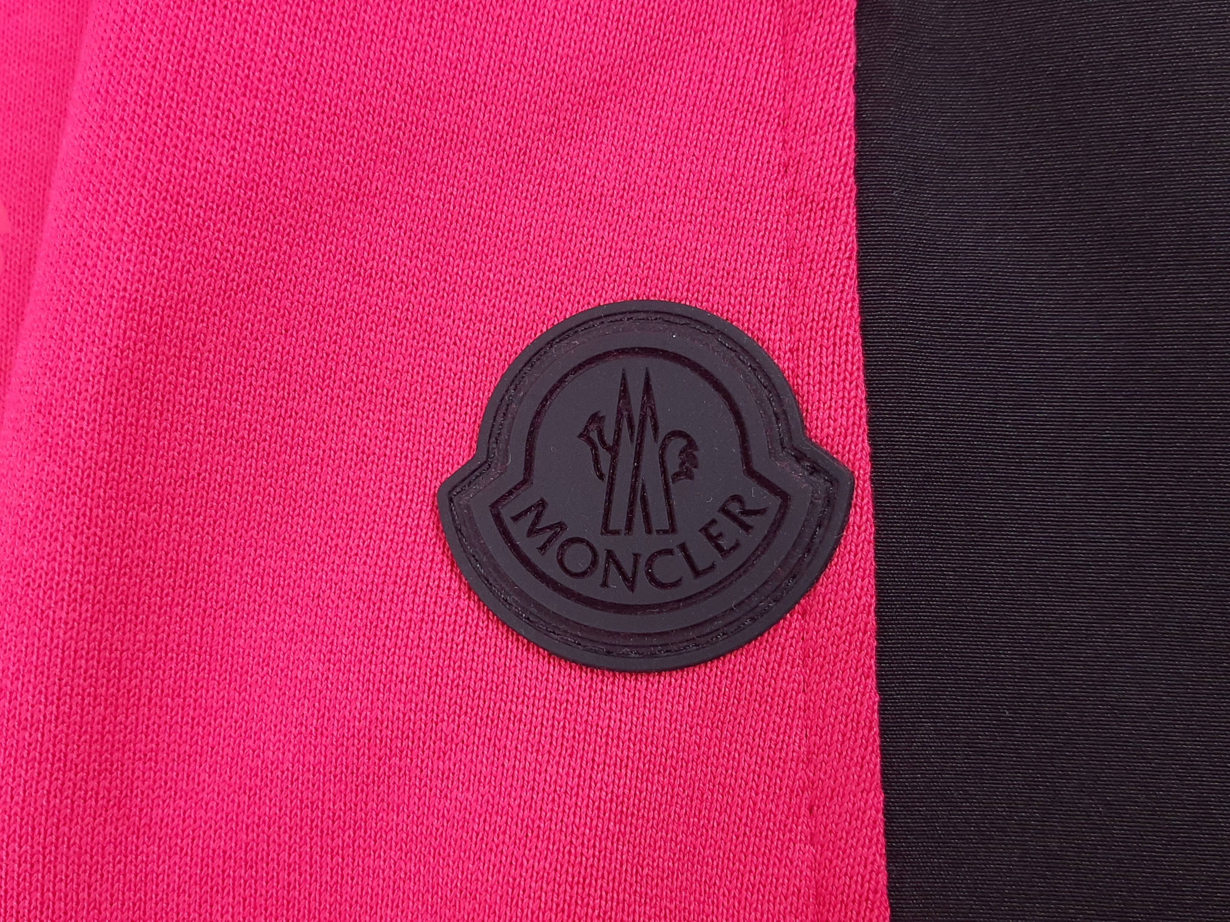 Moncler Moncler Hoodie Pink Black Women's Size S Size S / US 4 / IT 40 - 8 Thumbnail
