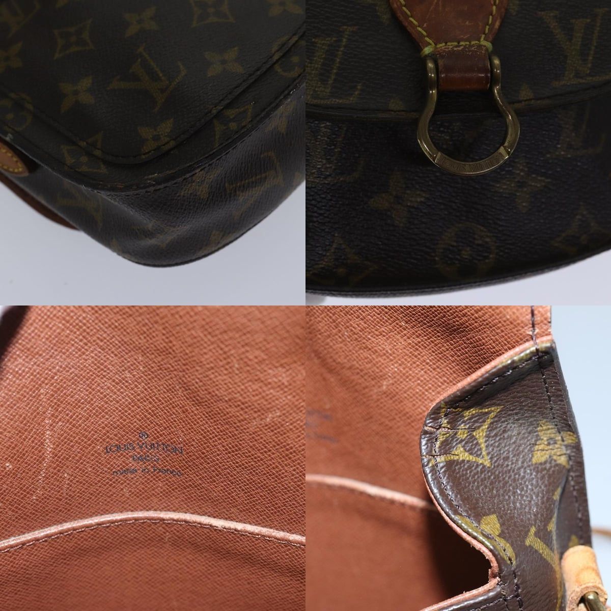 Louis Vuitton LOUIS VUITTON Monogram Saint Cloud PM Shoulder Bag M51244 Size ONE SIZE - 11 Thumbnail