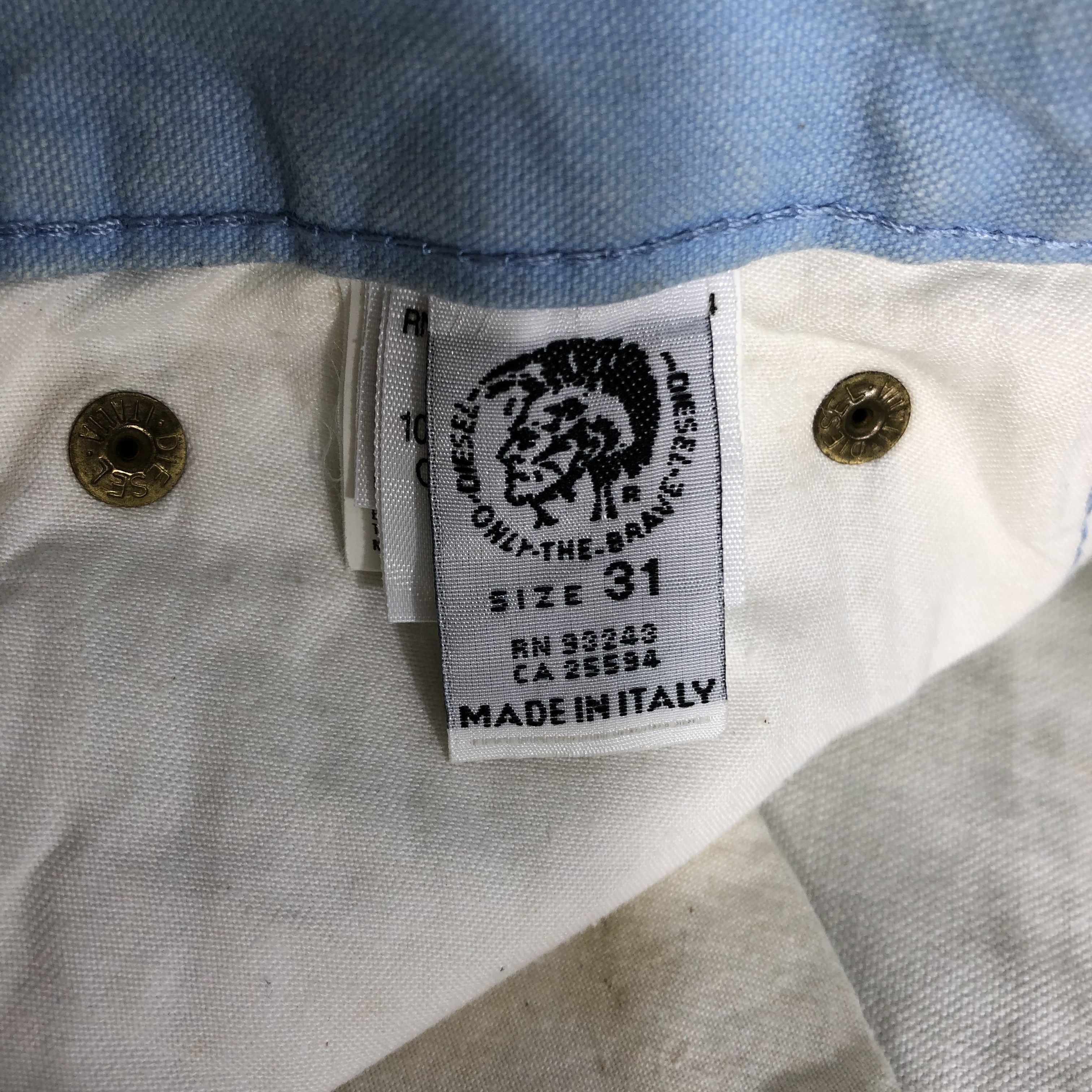 Diesel Diesel Jeans Dirty Blue Wash Denim KJ2969 Size US 30 / EU 46 - 9 Thumbnail