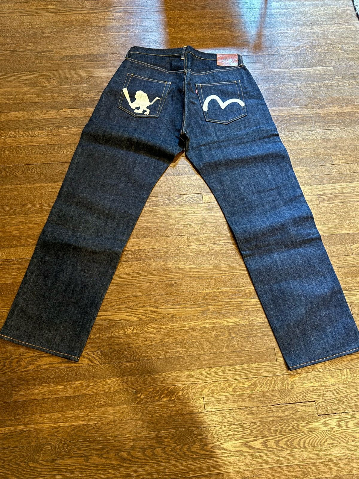 Evisu x Santastic Raw Denim Made in Japan 38x35 DS - Main Image