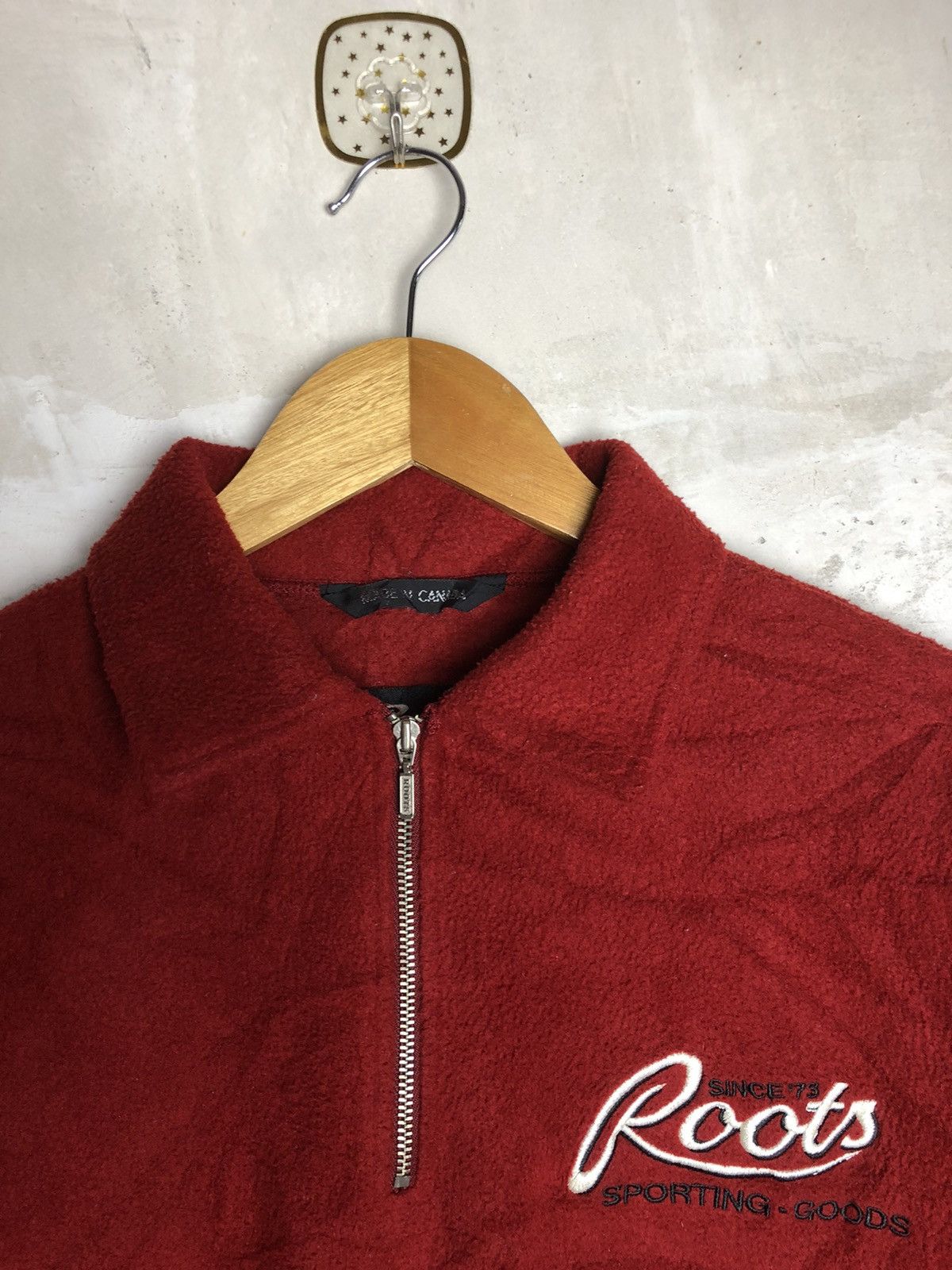 Japanese Brand × Vintage Vintage 90s Roots Performance Halfzipper Fleece Sweatshirt Size US M / EU 48-50 / 2 - 5 Thumbnail