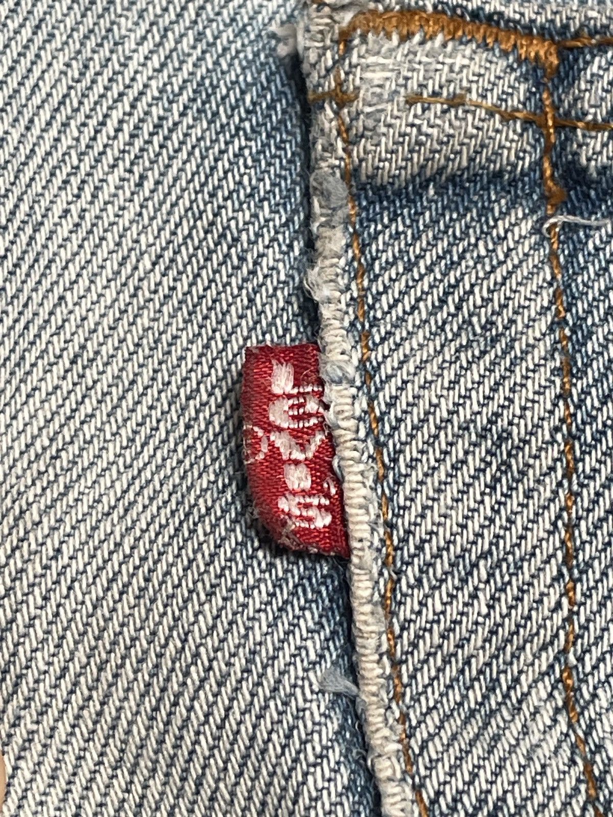 Levi's × Vintage Vintage Brand Levis Made In Usa Jeans 1990s Size US 34 / EU 50 - 9 Thumbnail