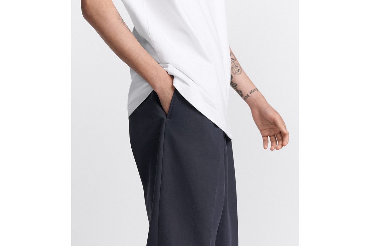 Dior o1bcso1str0226 Charm Pants in Navy Blue Size US 32 / EU 48 - 6 Thumbnail