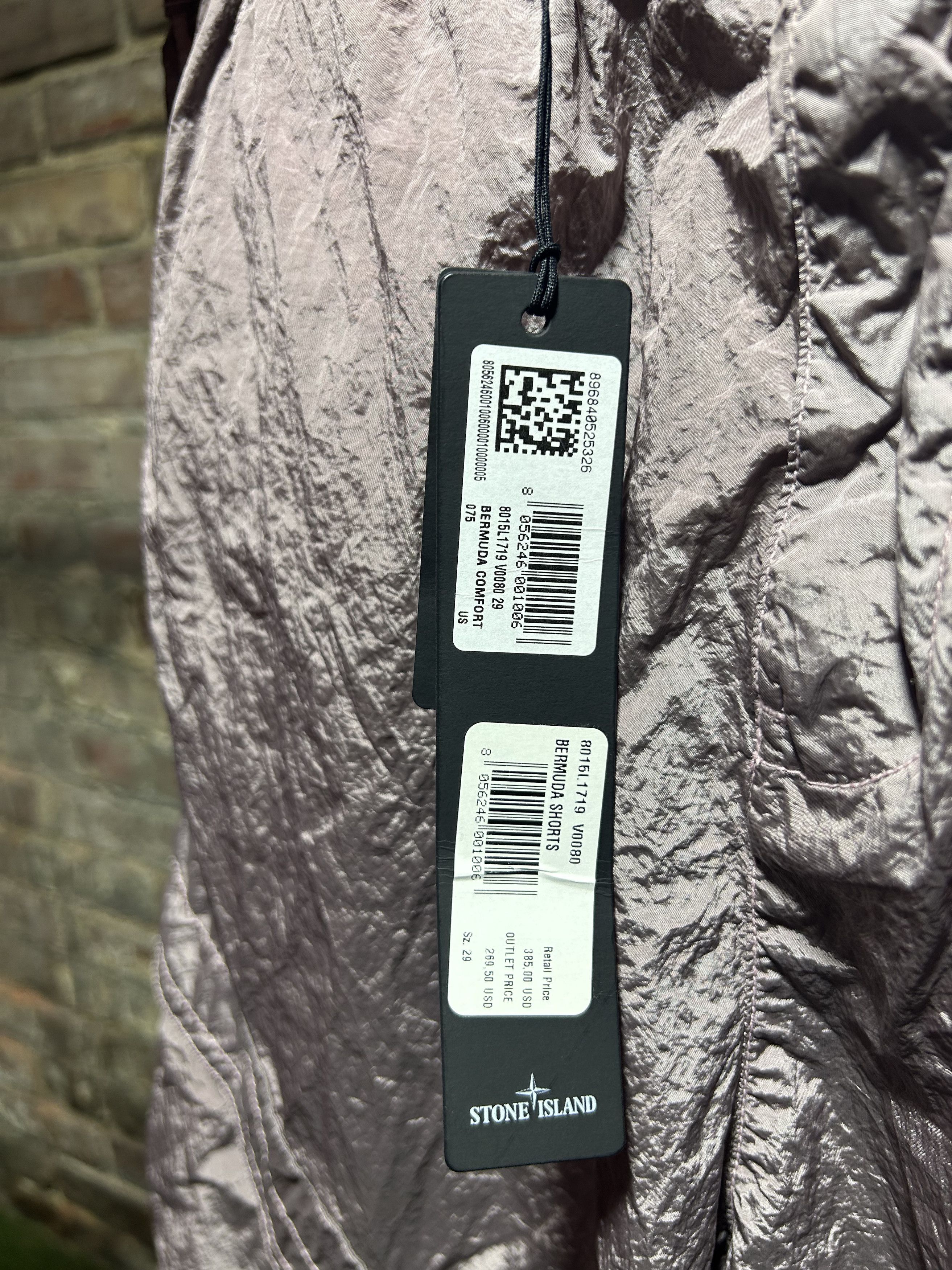 Stone Island Stone Island Nylon Metal Shorts Size US 29 - 5 Thumbnail