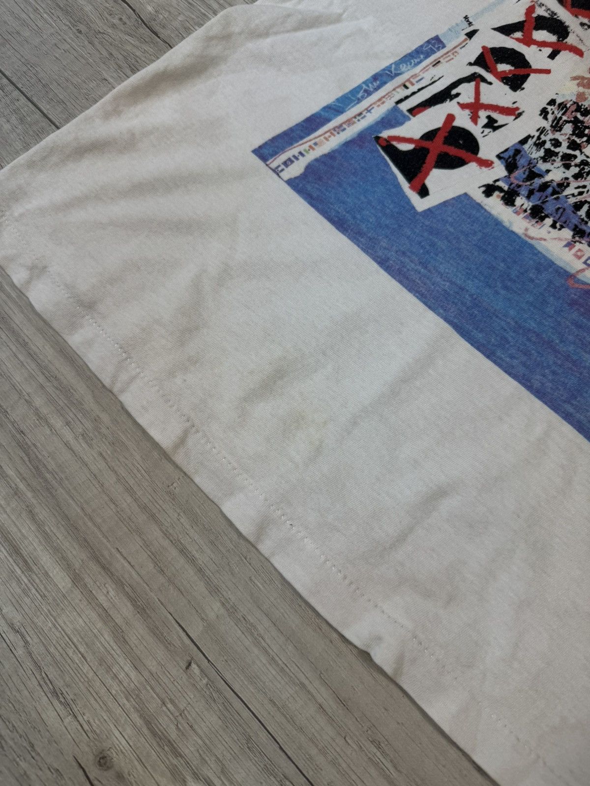 Vintage 1993 Amnesty Criminal Art Graphic Tee 90s Single Stitch Size US L / EU 52-54 / 3 - 6 Thumbnail