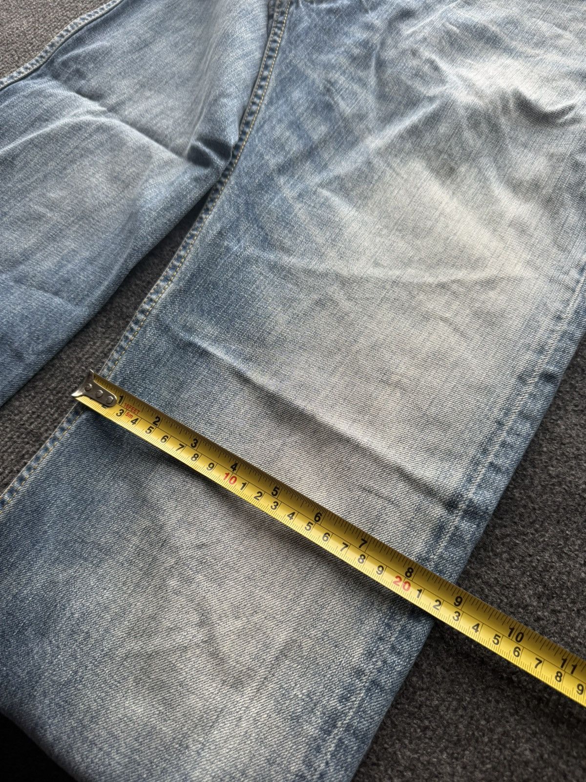 Levi's Retro VNTG 00s Y2K Levi’s 506 Bootcut Blue Denim Jeans Size US 32 / EU 48 - 13 Thumbnail