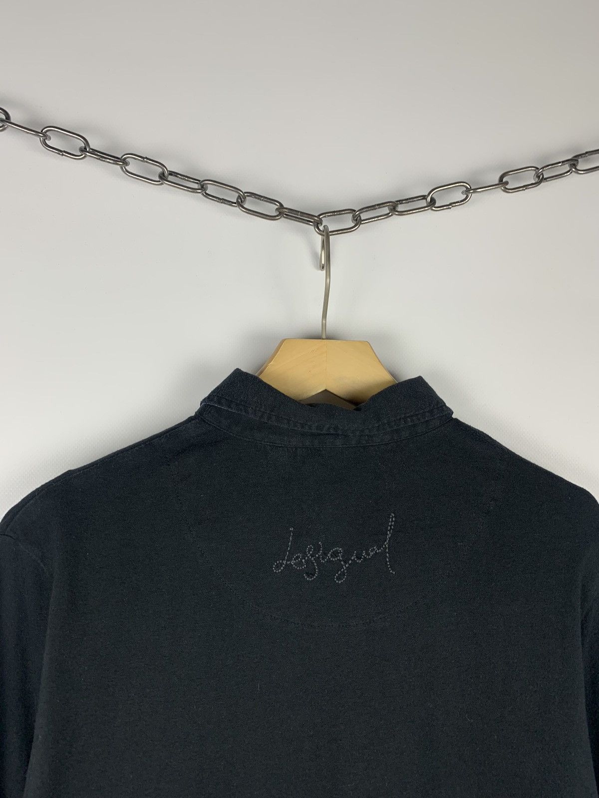 Desigual Vintage Y2K Desigual Fun Love Polo Long Sleeve T-Shirt Black Size US S / EU 44-46 / 1 - 7 Thumbnail