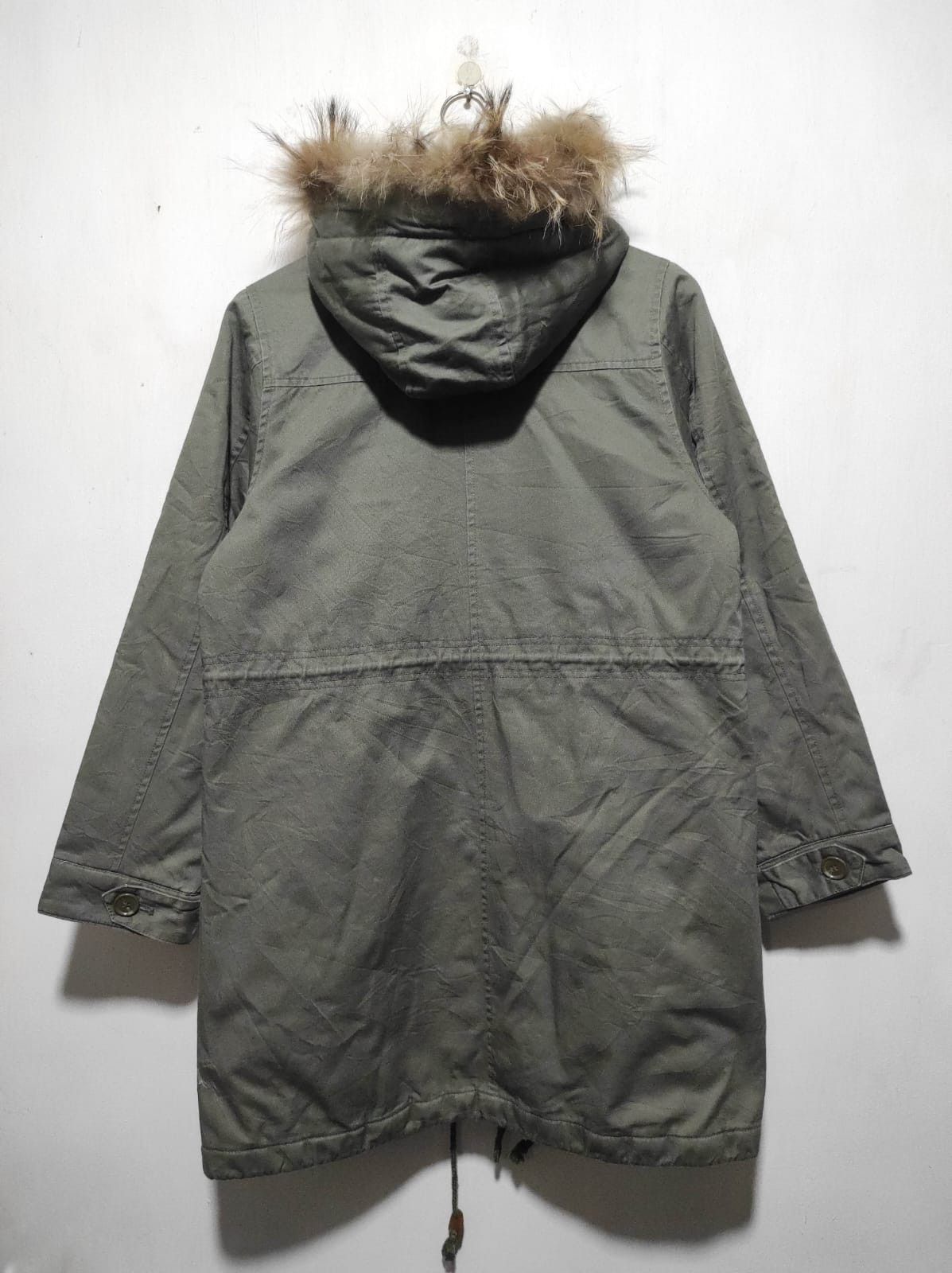Japanese Brand Comfort Basic Fur Parka Hoodie Jacket LGB style Size US M / EU 48-50 / 2 - 13 Thumbnail