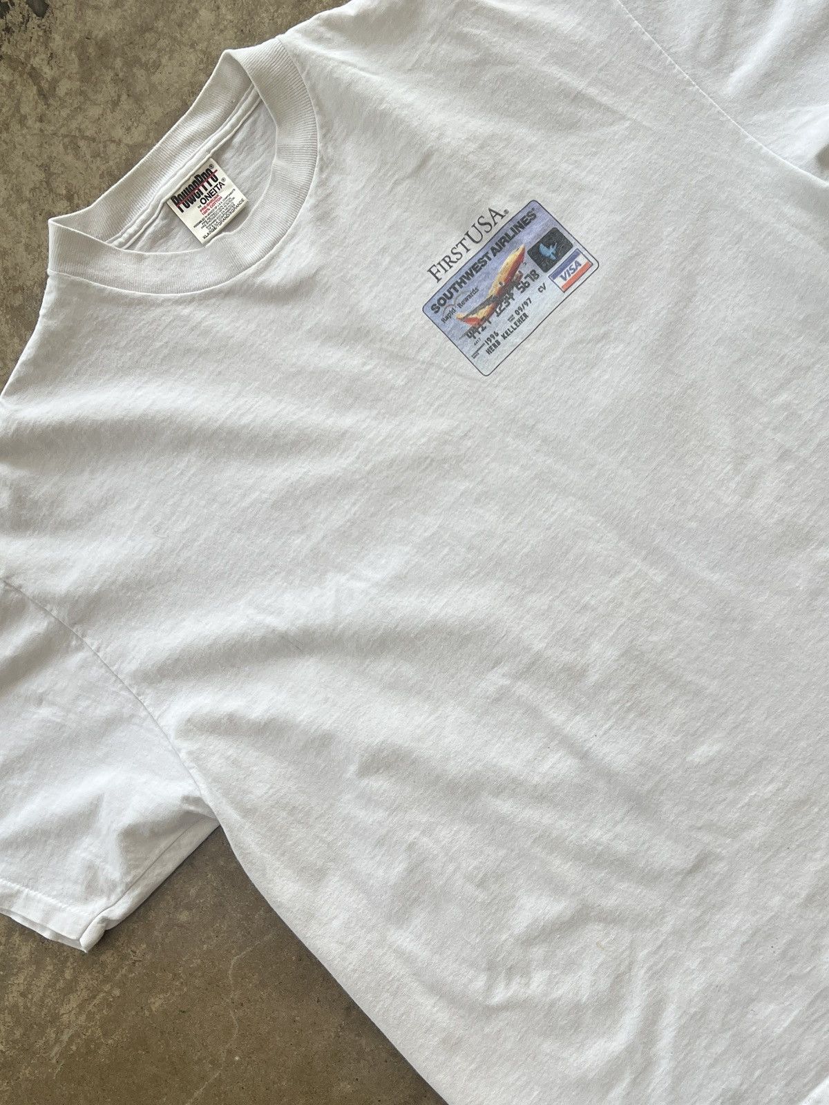 Vintage Vintage 90s Southwest Airline Credit Card Single Stitch XL Size US XL / EU 56 / 4 - 4 Thumbnail