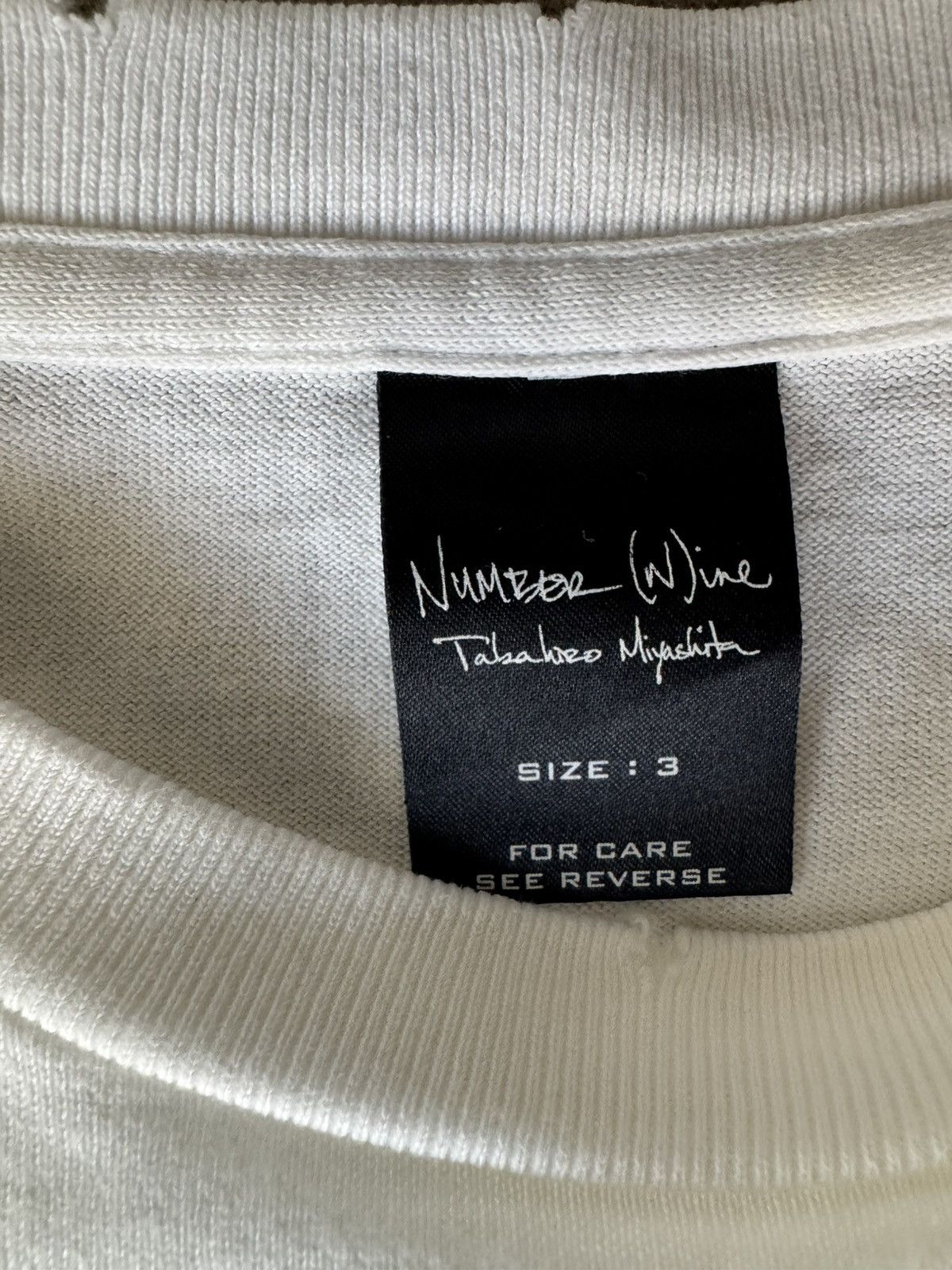 Number (N)ine SS04 NUMBER NINE DREAM BABY DREAM JOE STRUMMER CLASH TEE Size US L / EU 52-54 / 3 - 3 Thumbnail