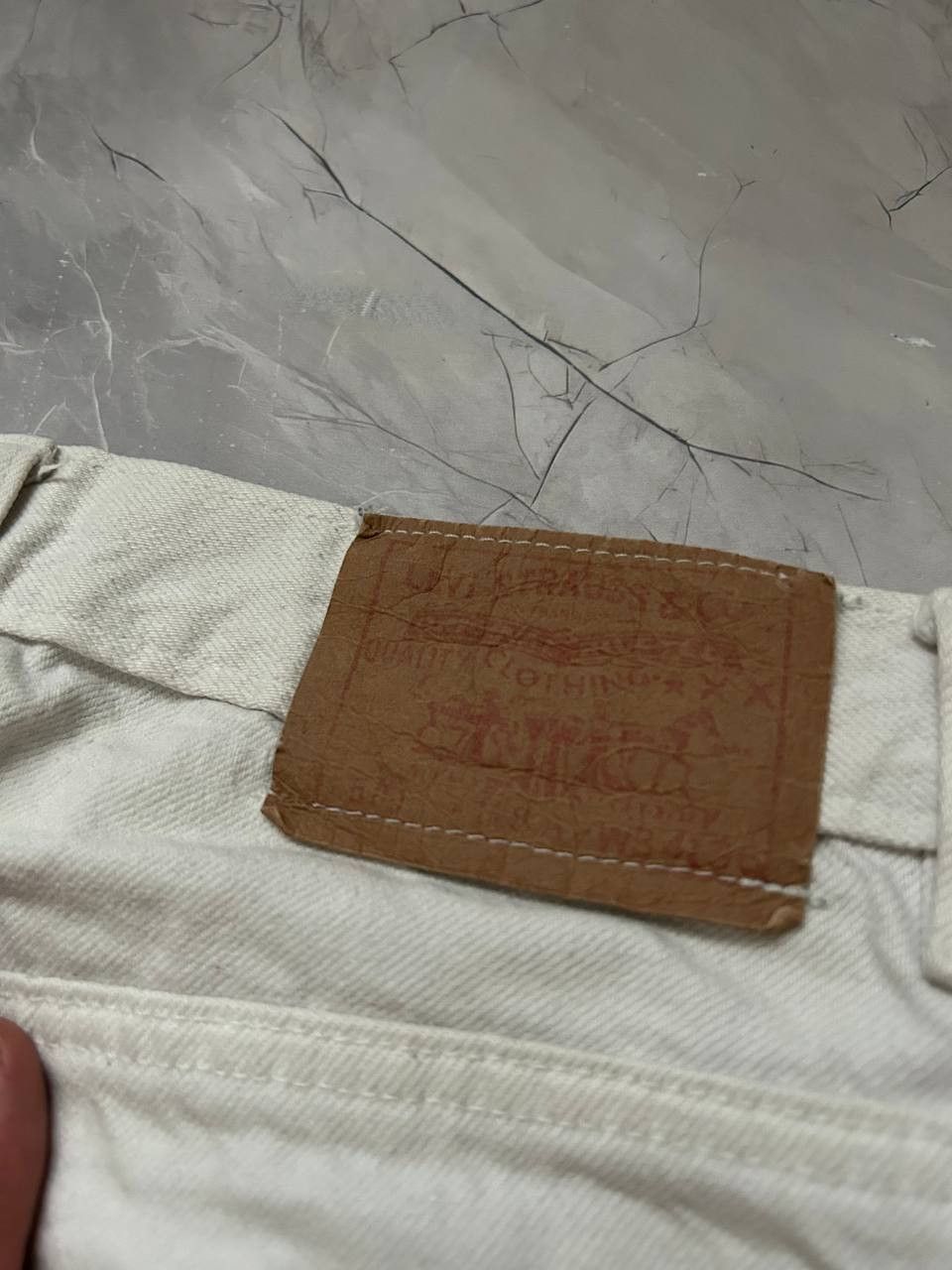 Levi's Vintage Clothing Very rare vintage Levi’s 80s denim jeans Size US 34 / EU 50 - 3 Thumbnail