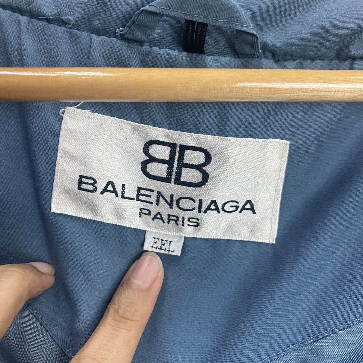Balenciaga × Vintage VINTAGE‼️Balenciaga Paris Hooded Parka Jacket Size US XL / EU 56 / 4 - 21 Thumbnail