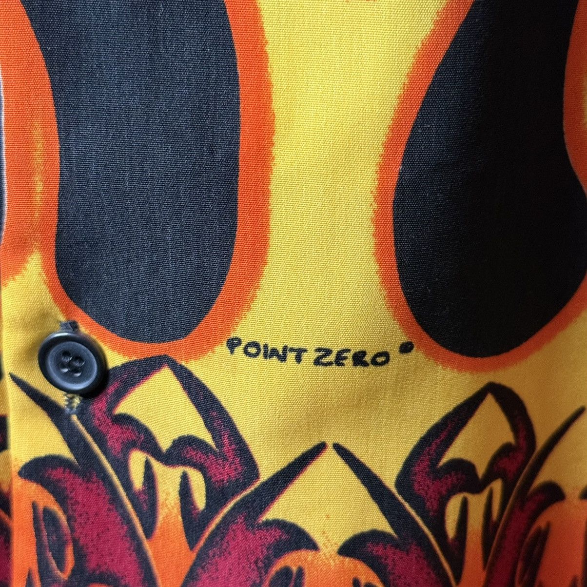 Other Supersaber Flame Shirt Las Vegas Point Zero Black Orange L Size US L / EU 52-54 / 3 - 5 Thumbnail
