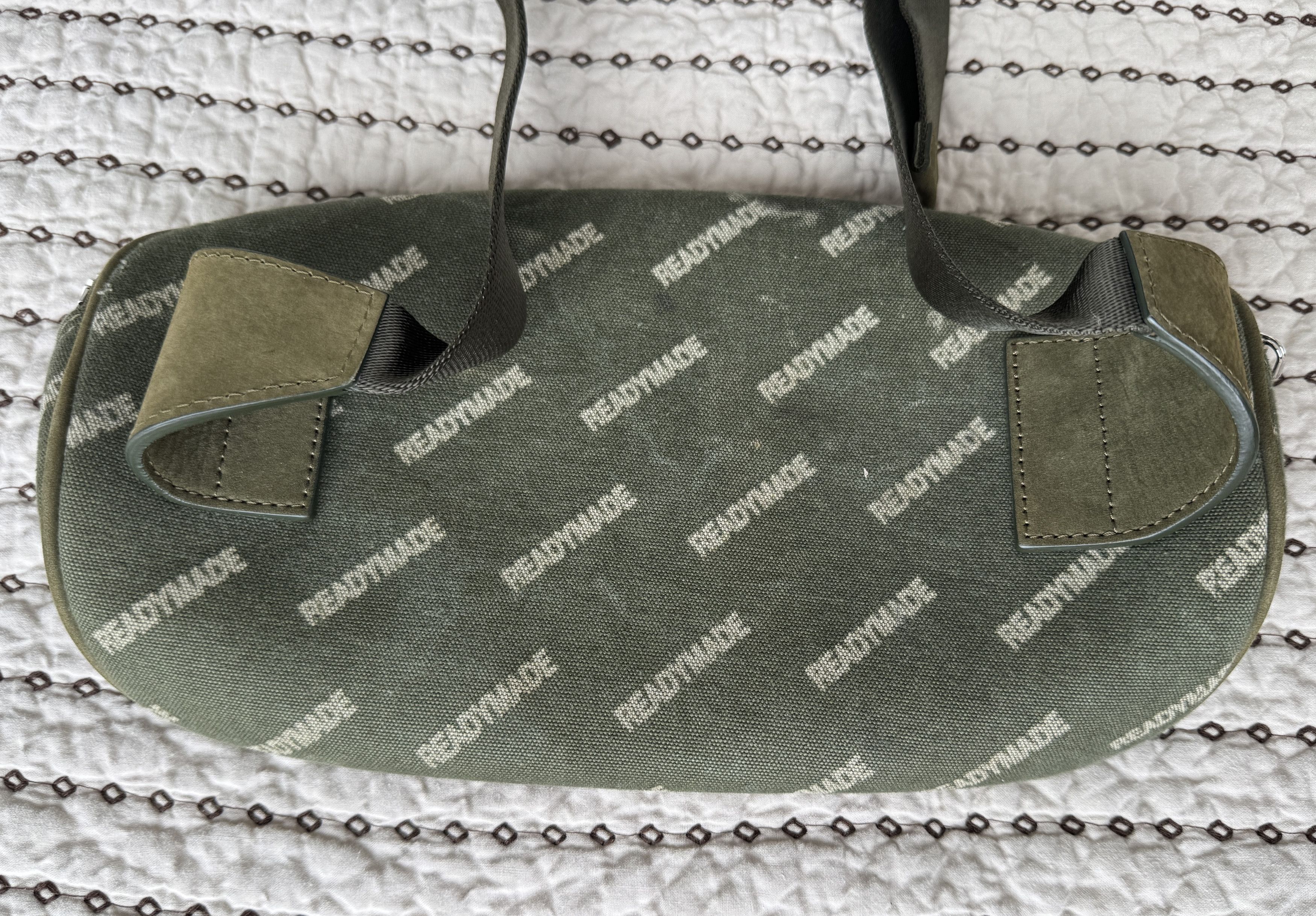 READYMADE READYMADE EMBROIDERED LOGO WAIST BAG GREEN OS Size ONE SIZE - 5 Thumbnail
