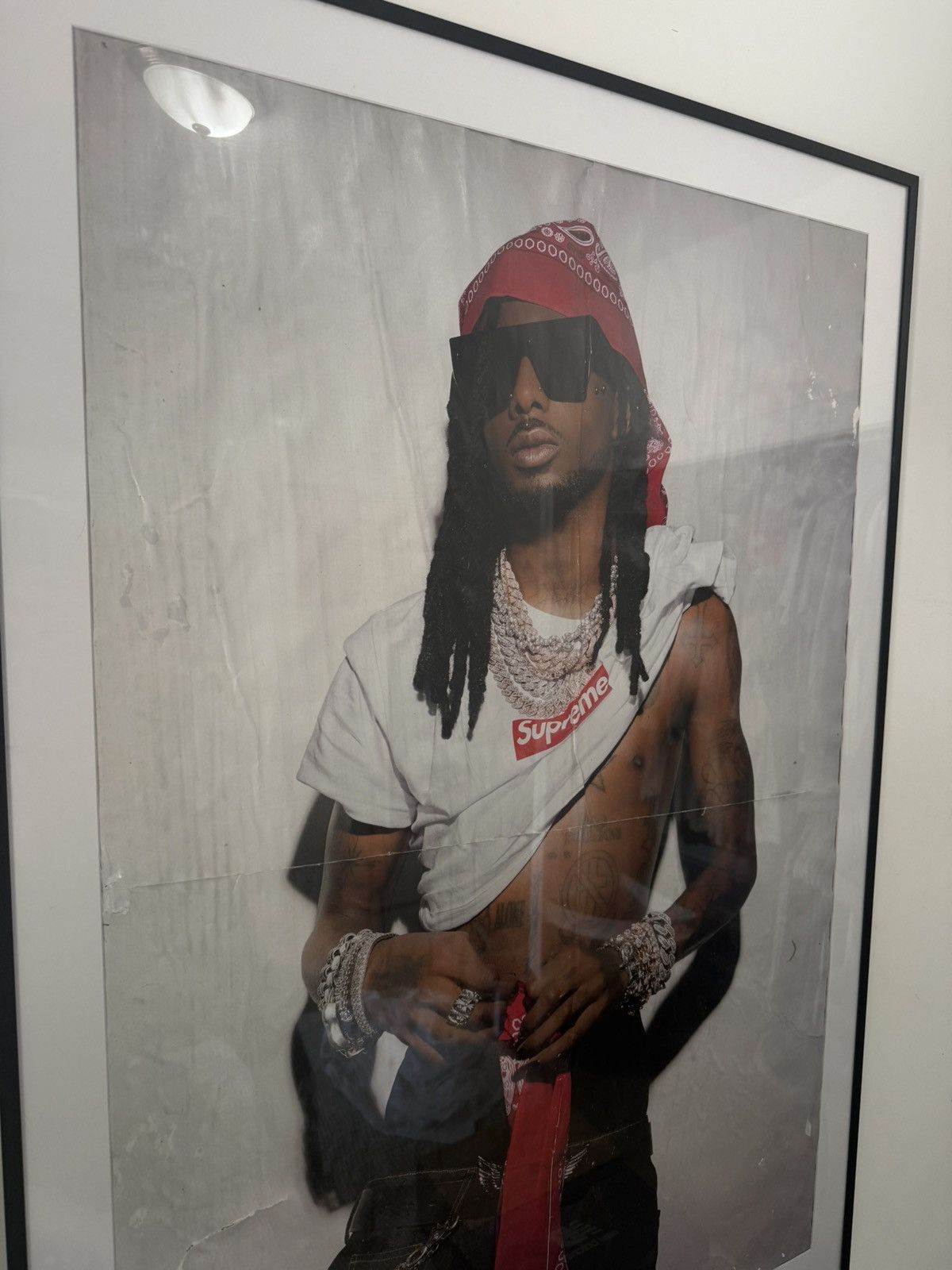 Supreme Supreme Playboi Carti Promotional Poster Size ONE SIZE - 2 Thumbnail