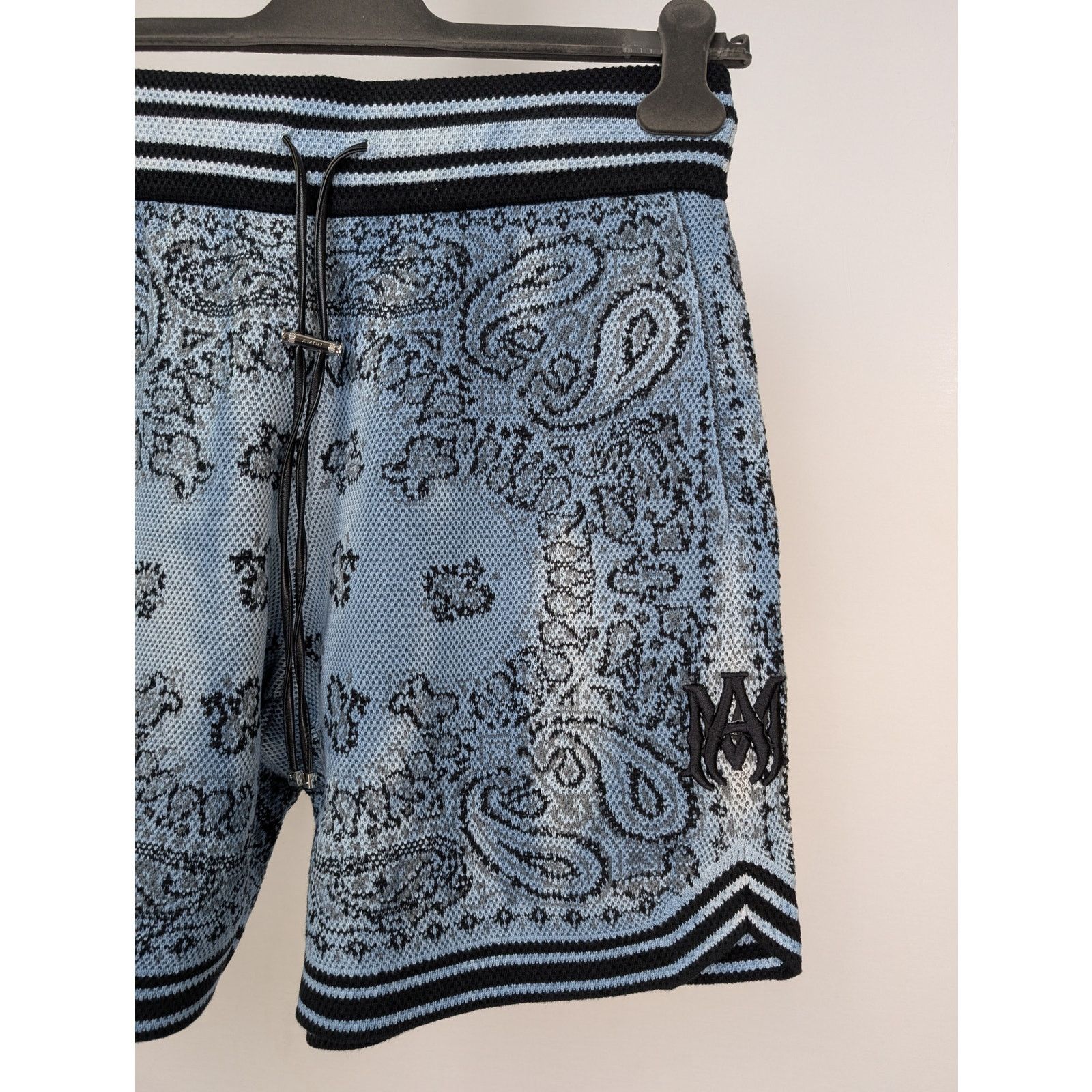 Amiri o1rshd1 Bandana Basketball Short in Blue Size US 36 / EU 52 - 10 Thumbnail