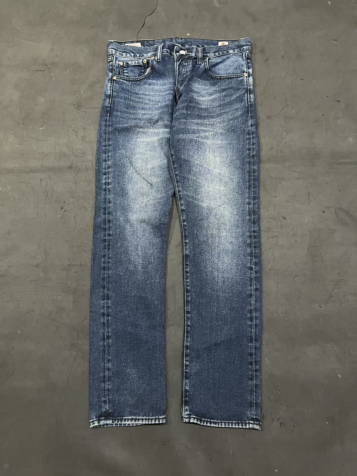 Levis japan indigo blue rare